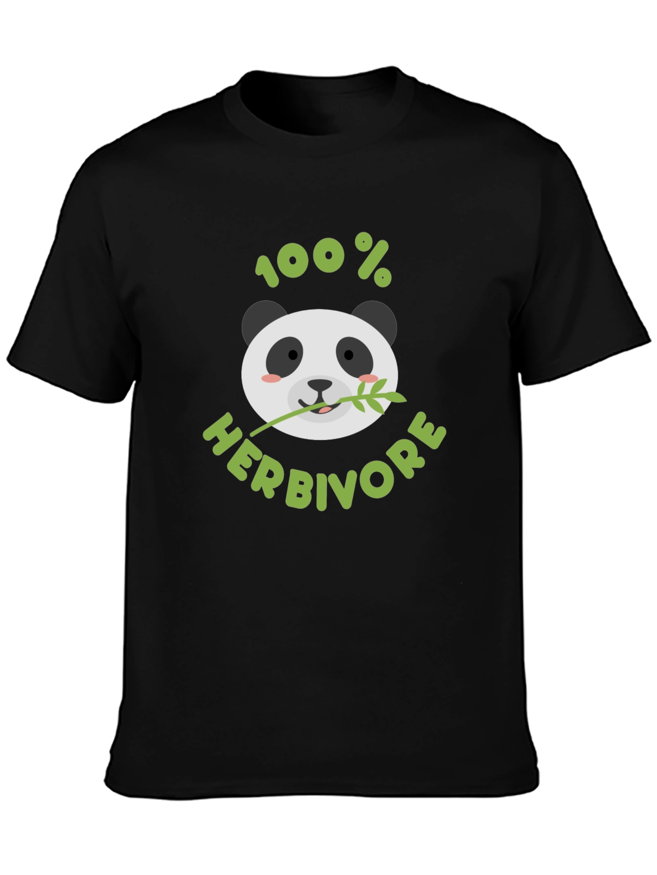 100% Herbivore Panda Graphic T-Shirt