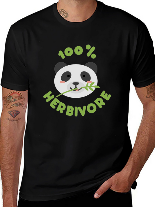 100% Herbivore Panda Graphic T-Shirt