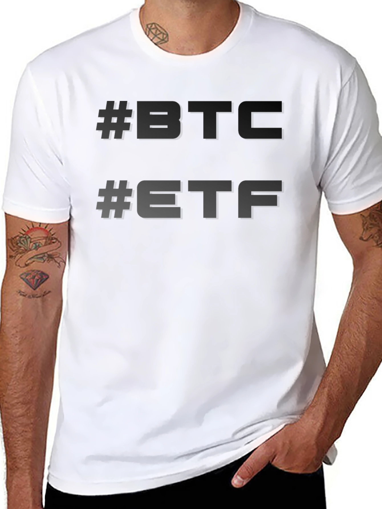 Crypto Investor T-Shirt #BTC #ETF