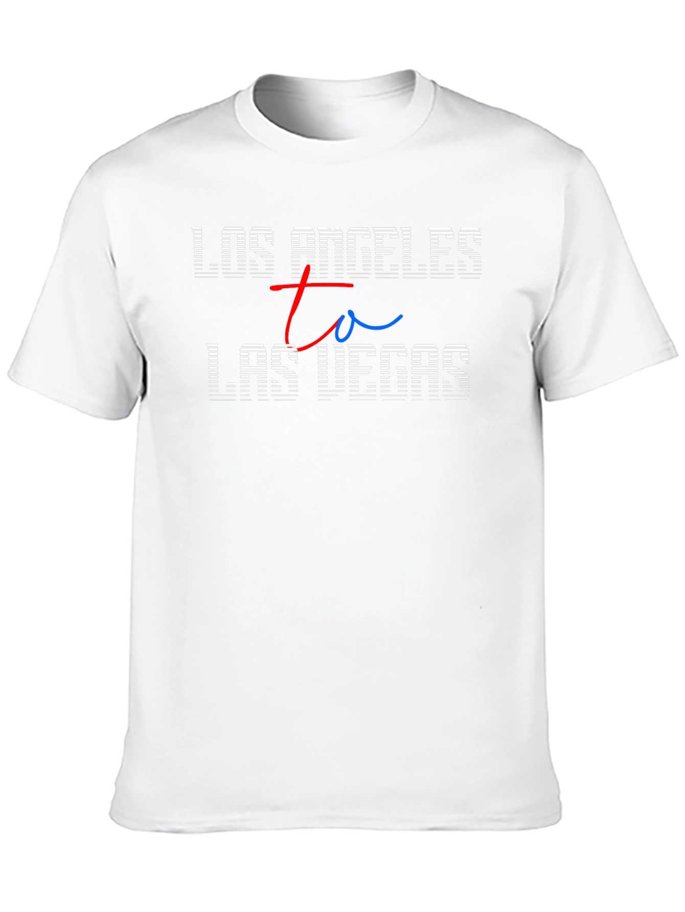 Los Angeles to Las Vegas Graphic Tee