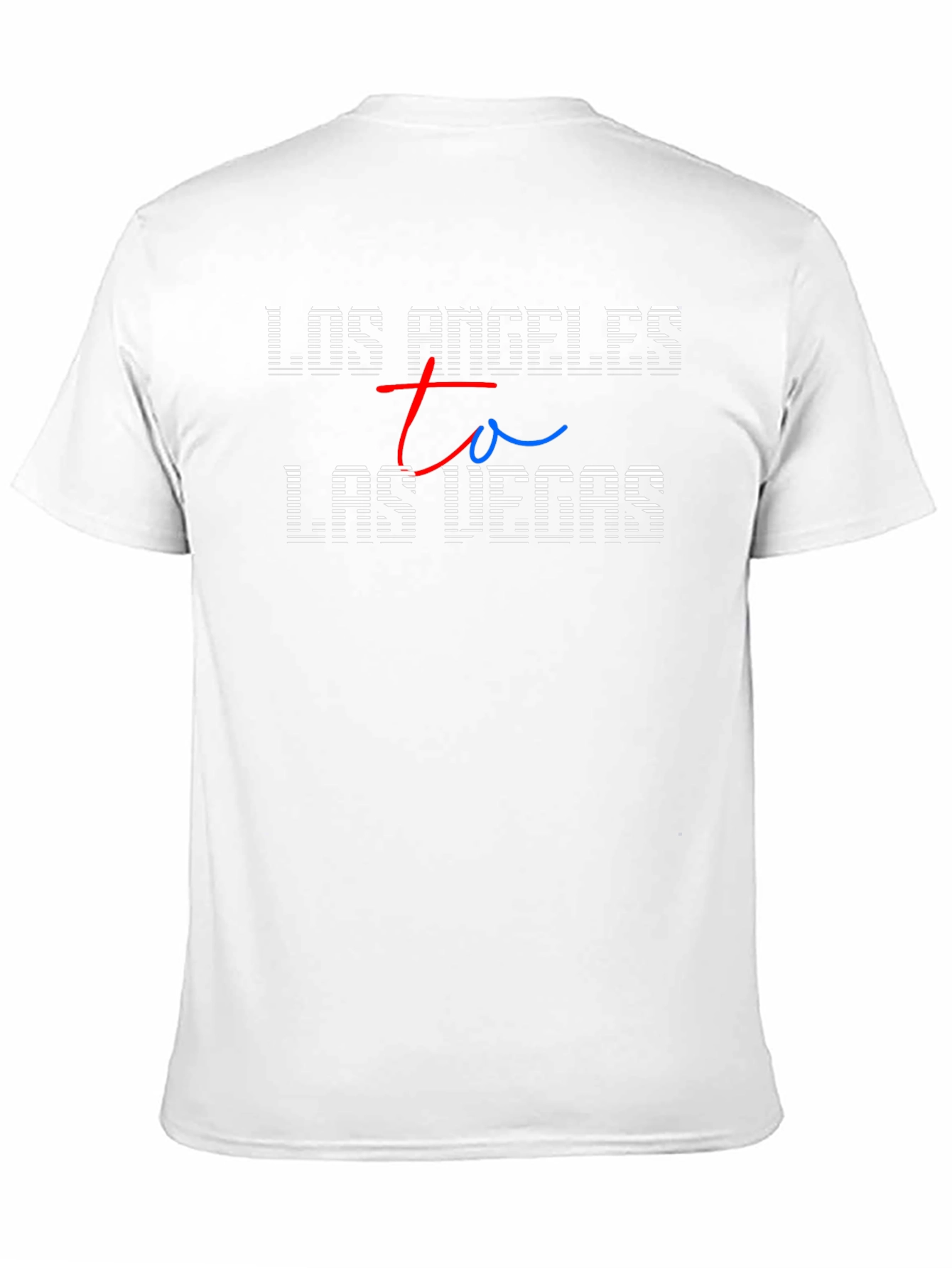 Los Angeles to Las Vegas Graphic Tee