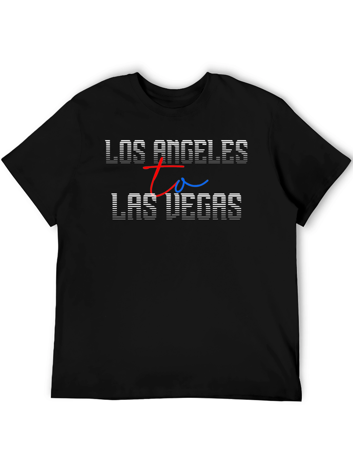 Los Angeles to Las Vegas Graphic Tee