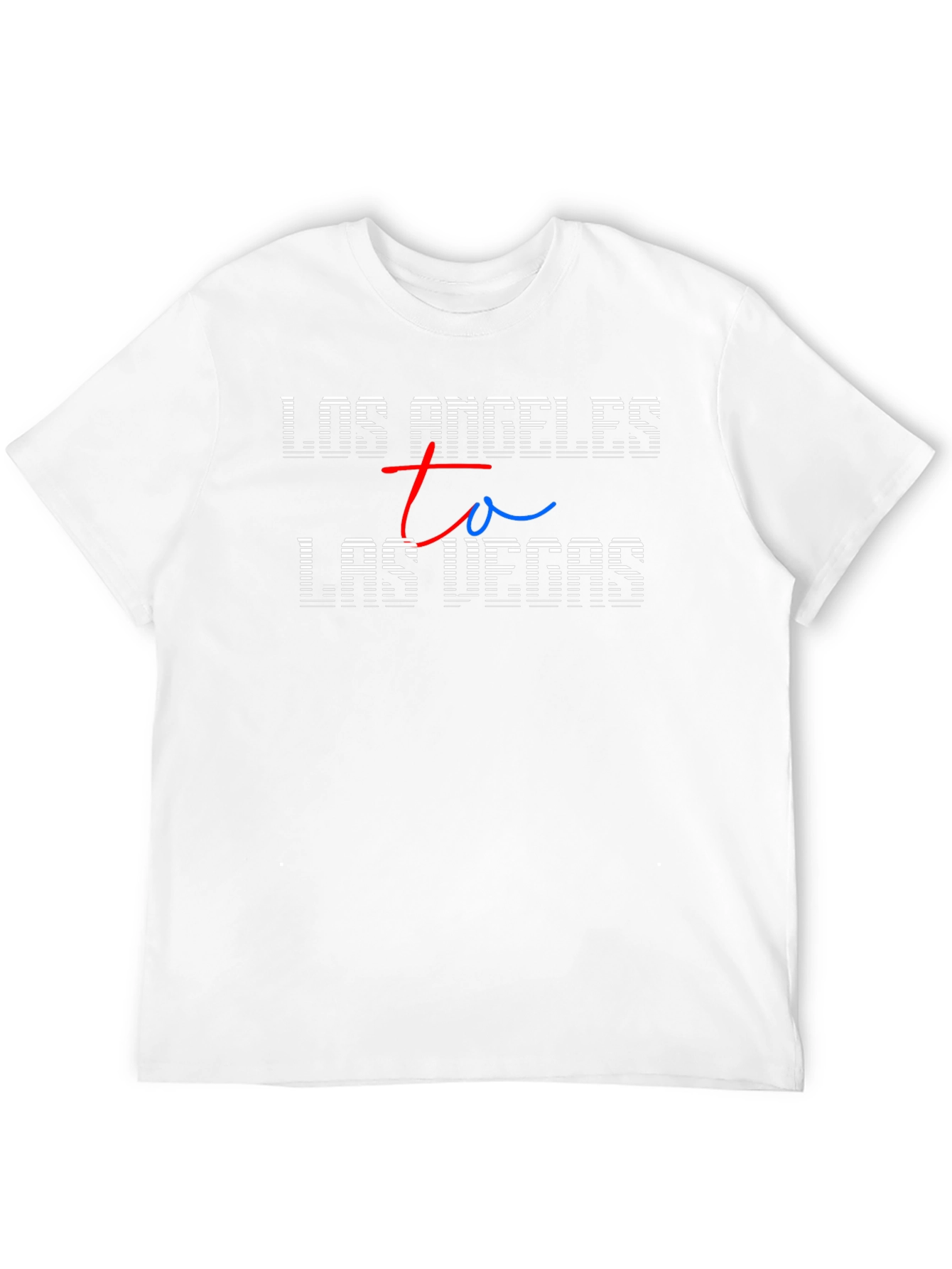 Los Angeles to Las Vegas Graphic Tee