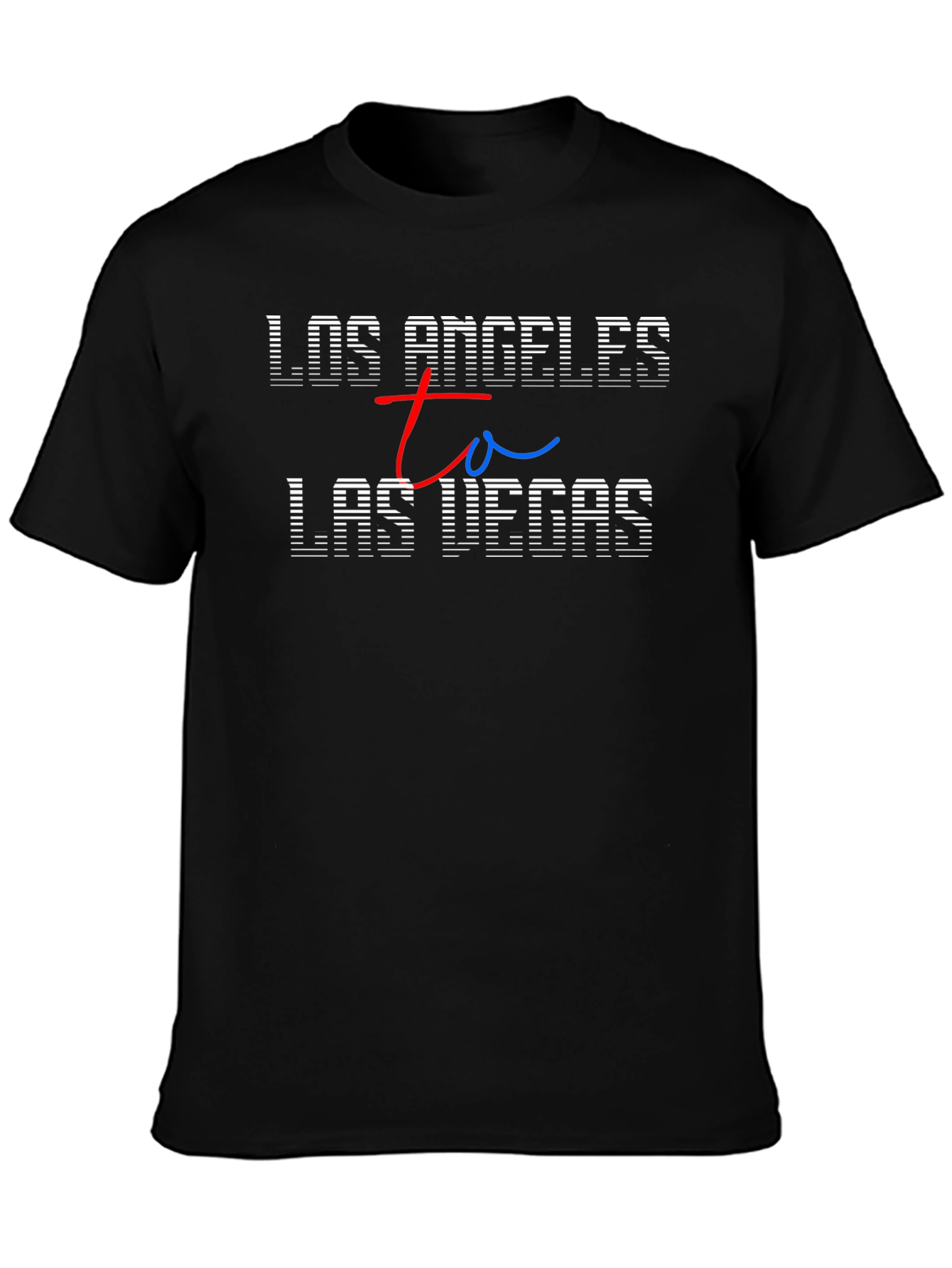 Los Angeles to Las Vegas Graphic Tee
