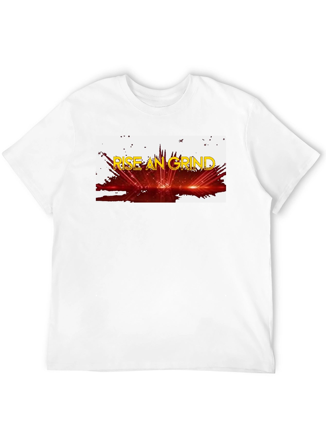 Rise An Grind Graphic T-Shirt - Black