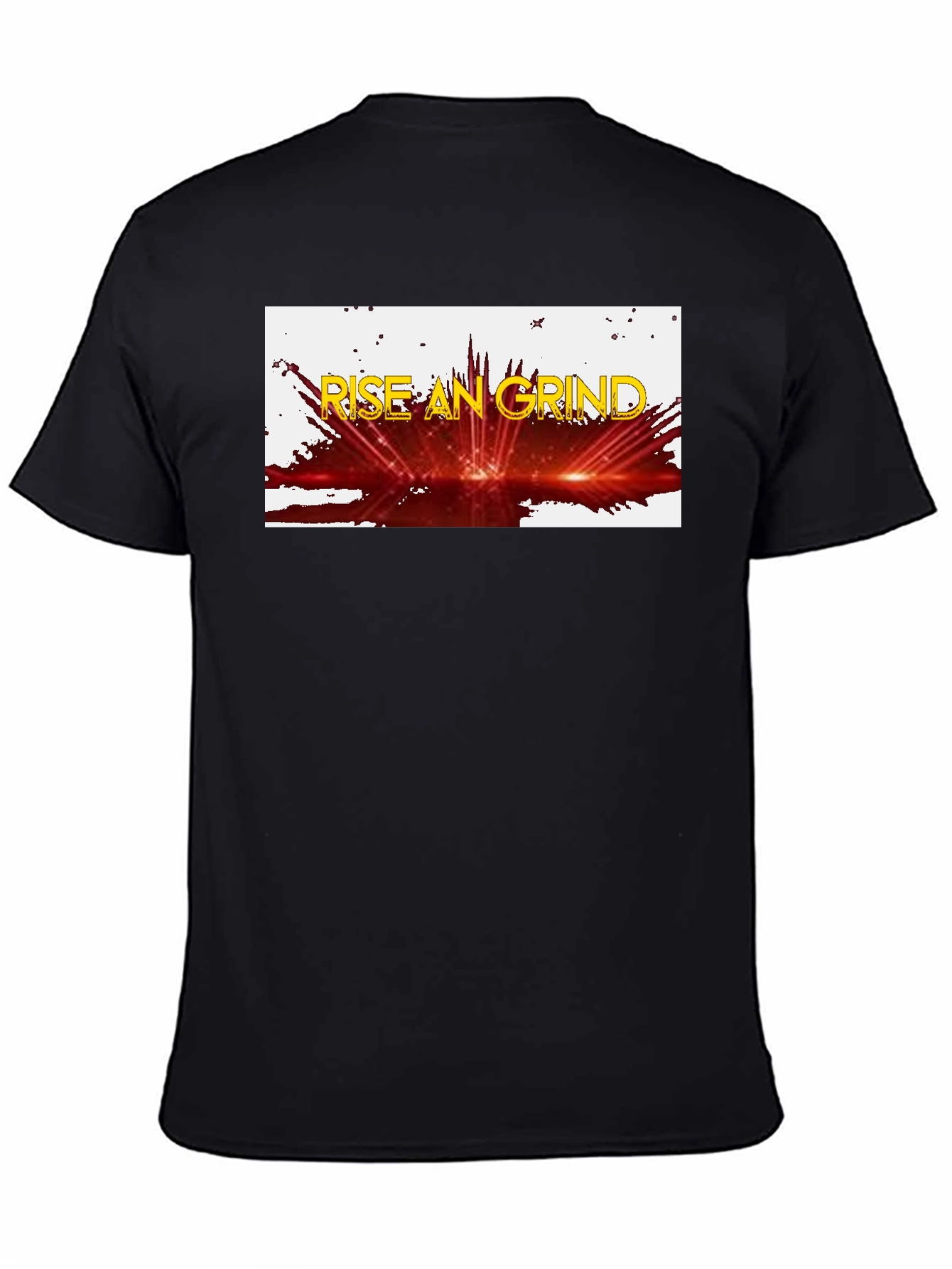 Rise An Grind Graphic T-Shirt - Black