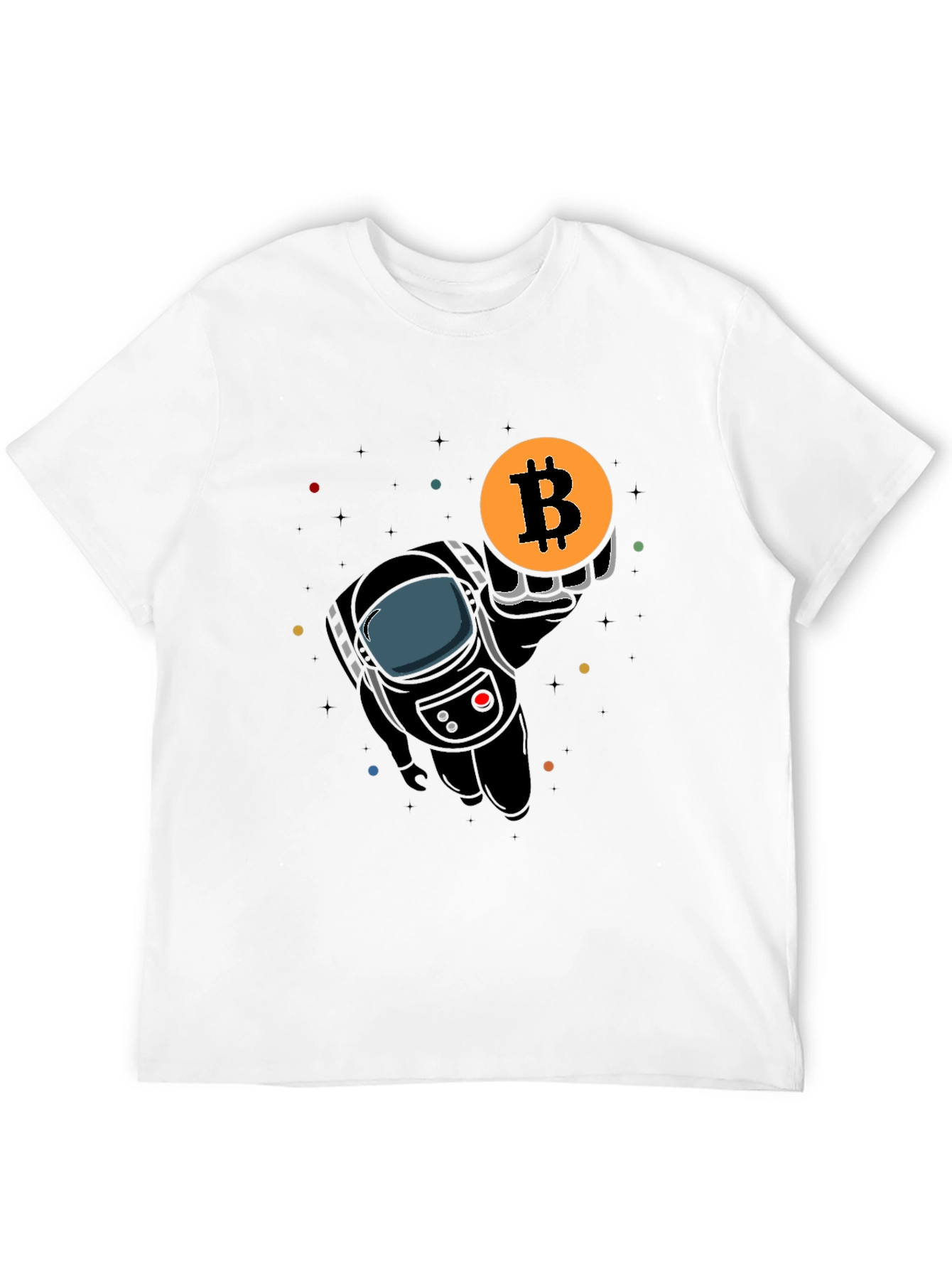 Bitcoin Astronaut T-Shirt Crypto Fashion
