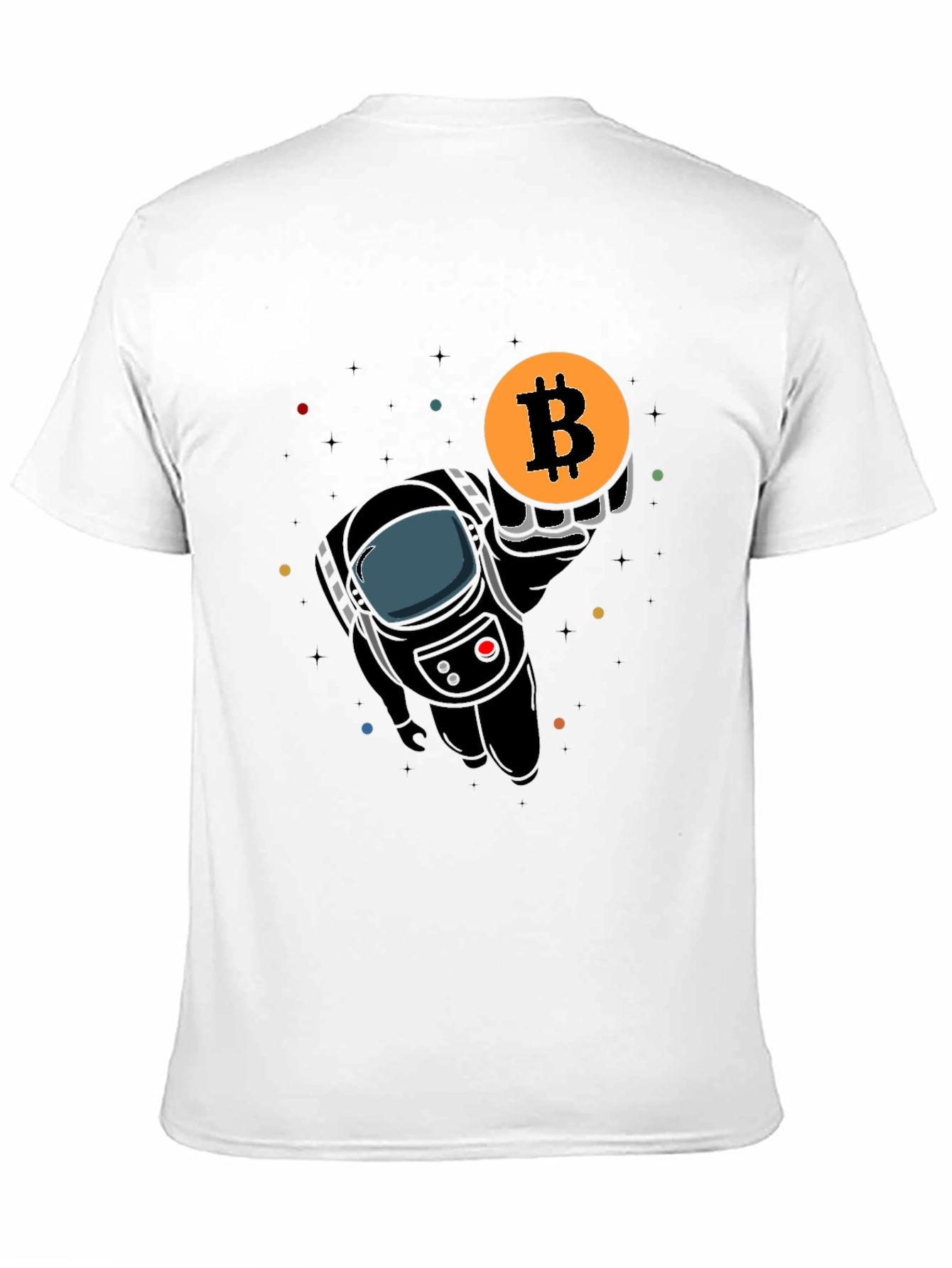 Bitcoin Astronaut T-Shirt Crypto Fashion