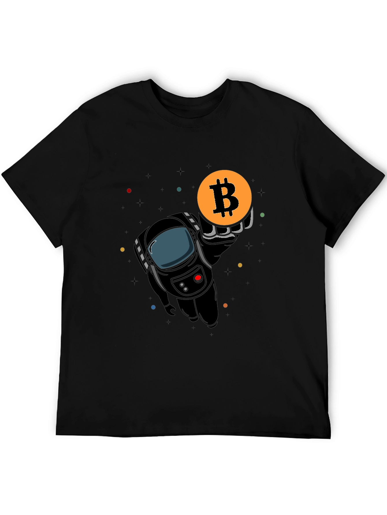 Bitcoin Astronaut T-Shirt Crypto Fashion