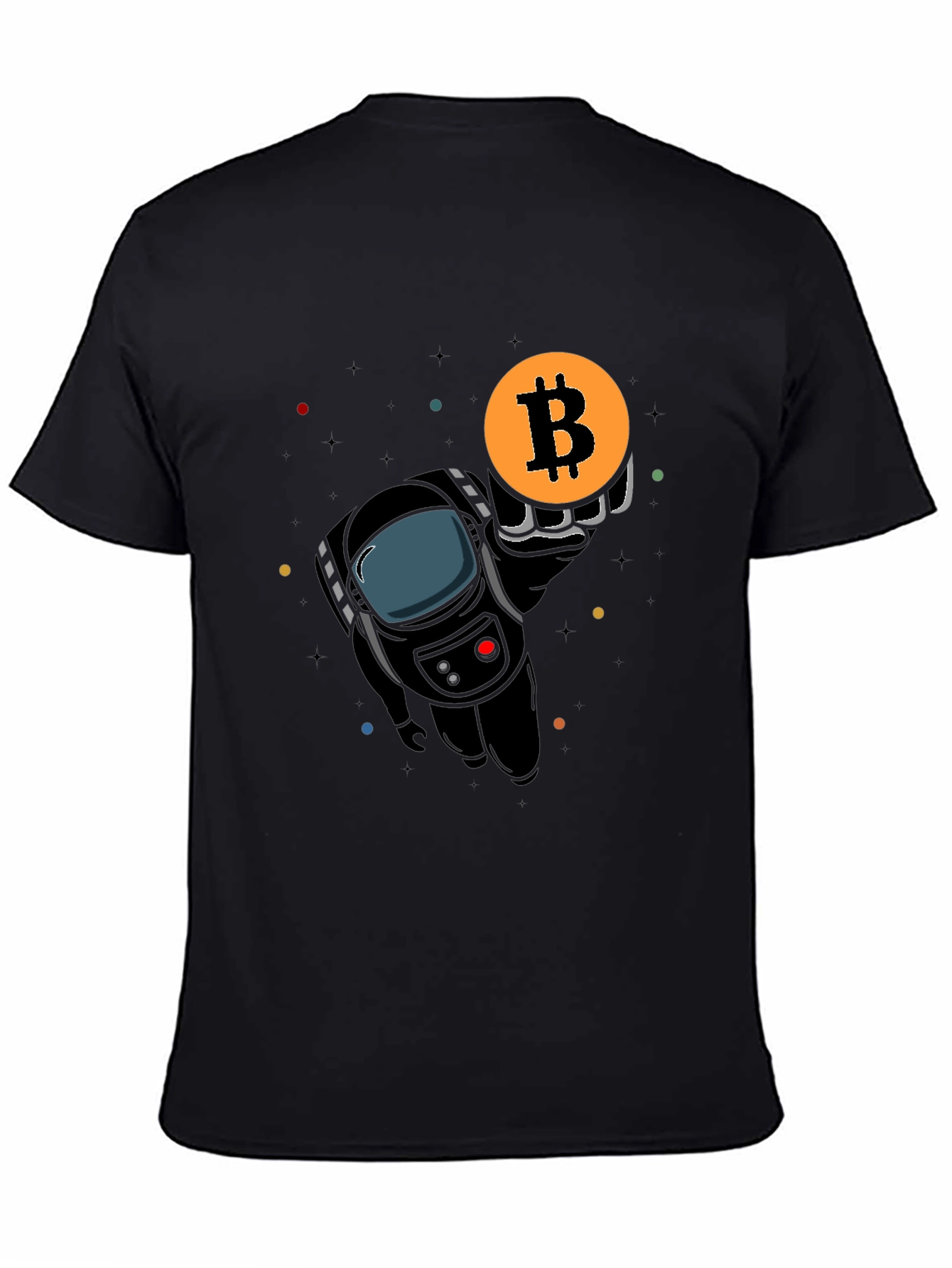 Bitcoin Astronaut T-Shirt Crypto Fashion