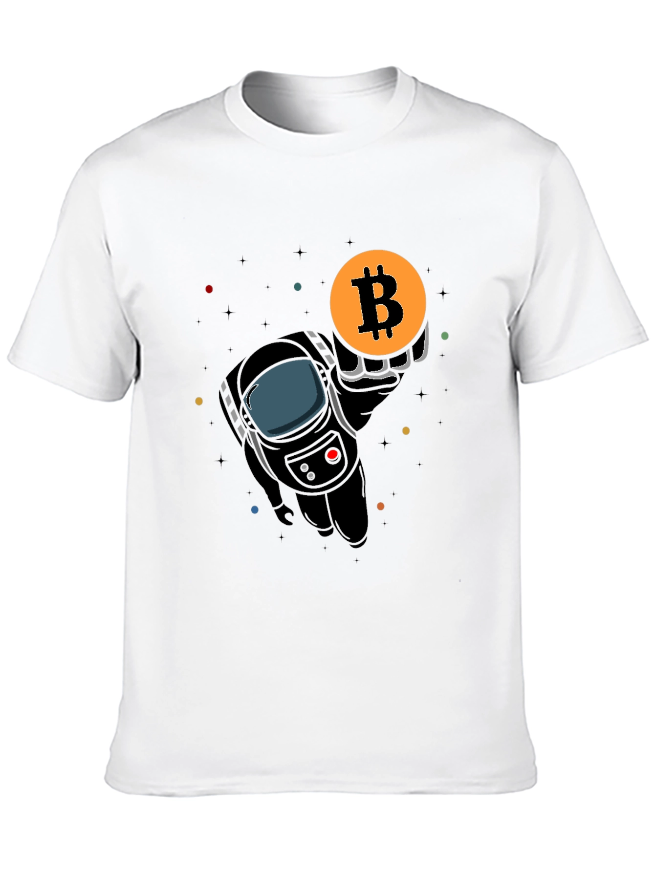 Bitcoin Astronaut T-Shirt Crypto Fashion