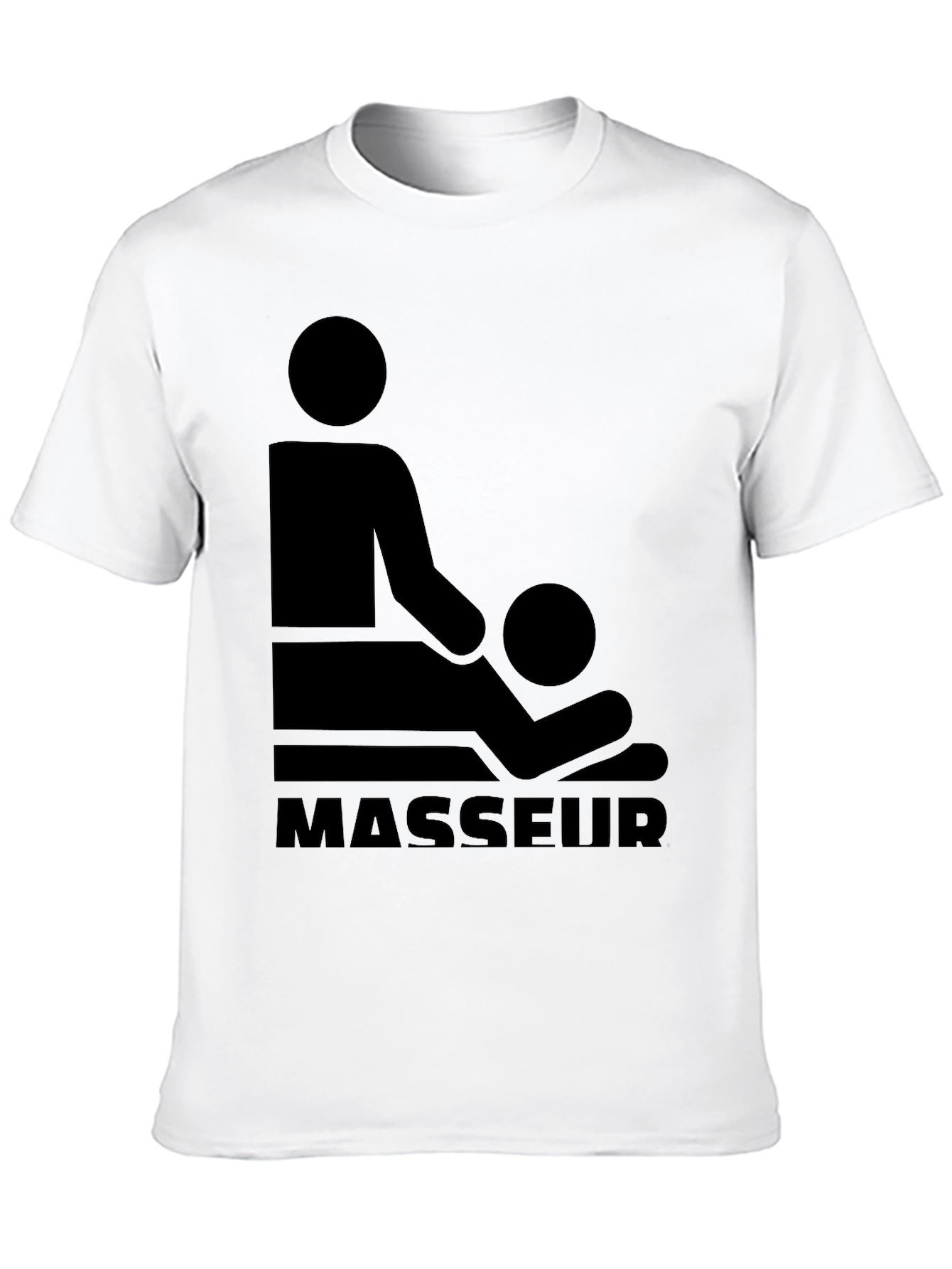 Masseur Graphic T-Shirt - Black