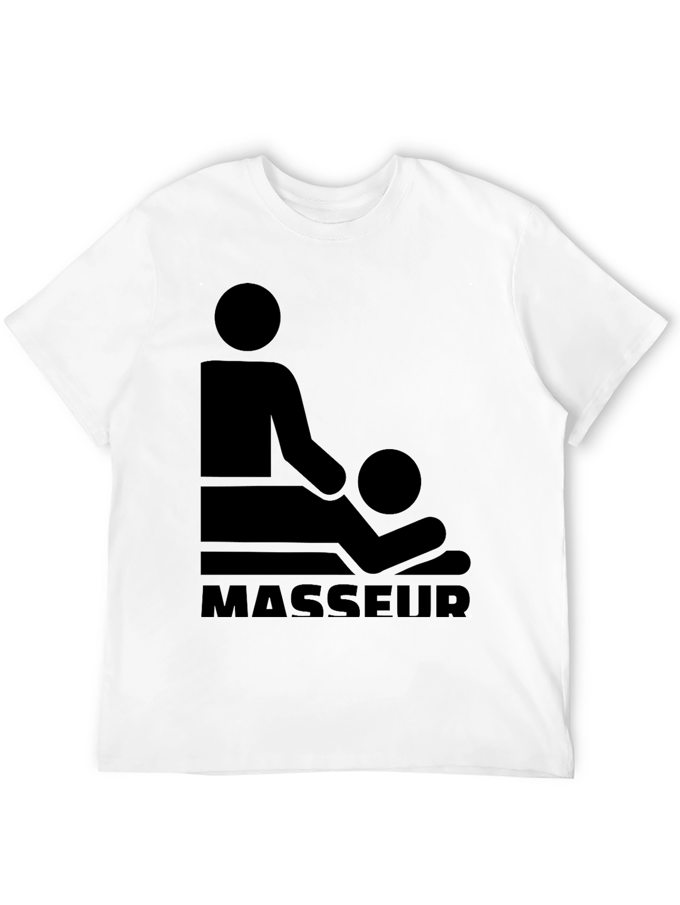 Masseur Graphic T-Shirt - Black