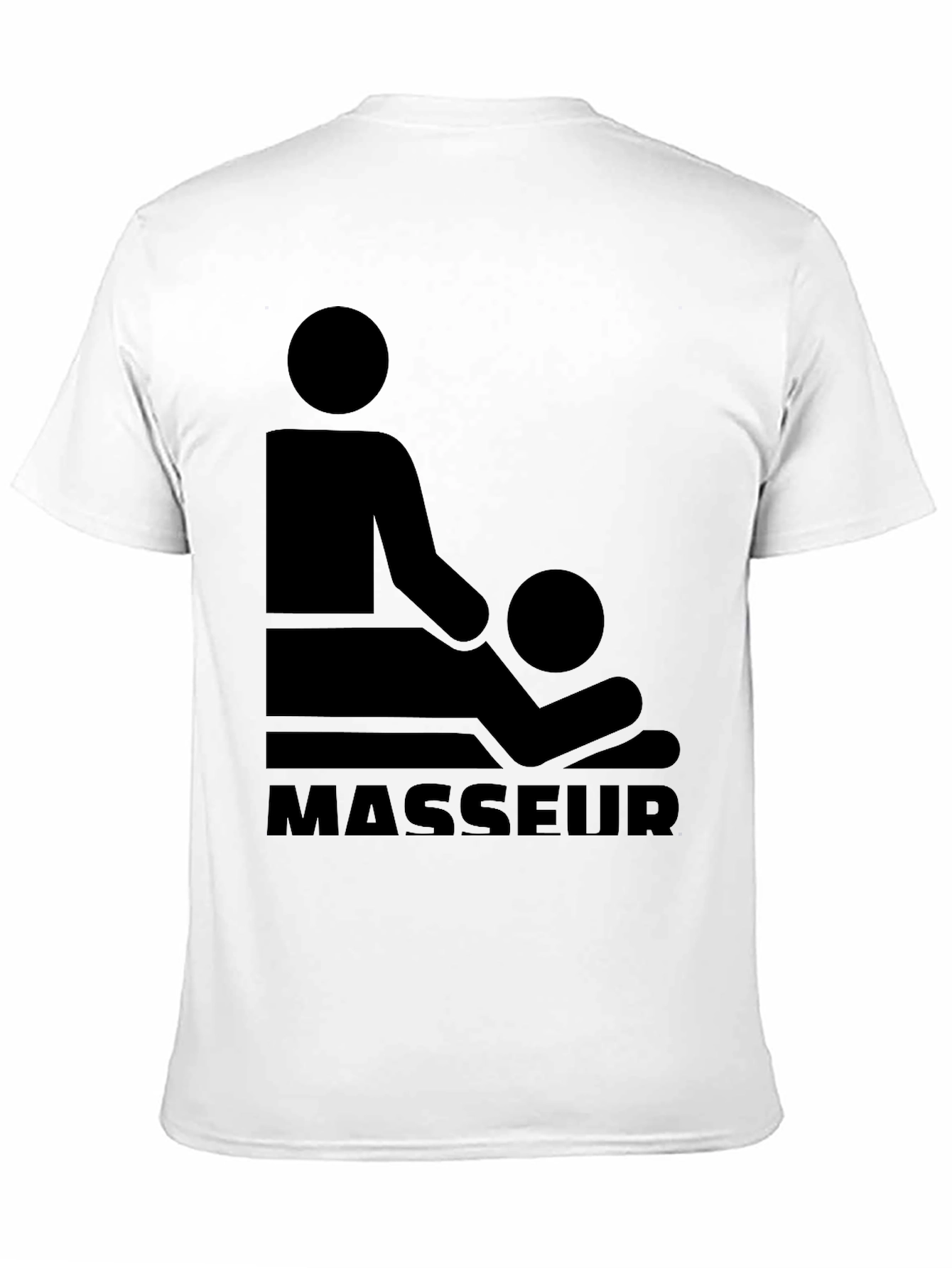 Masseur Graphic T-Shirt - Black