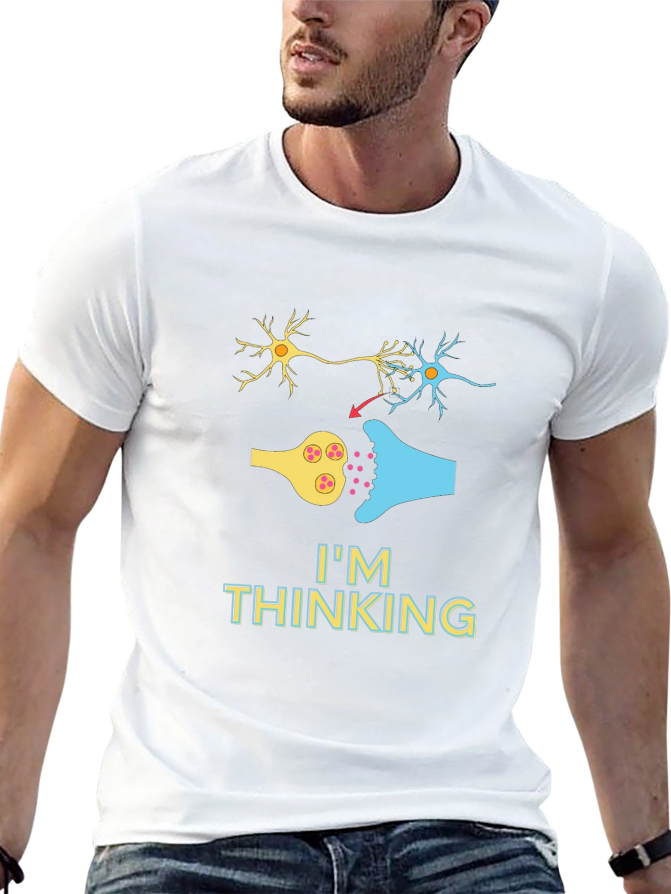 Im Thinking Neuron Graphic Tee