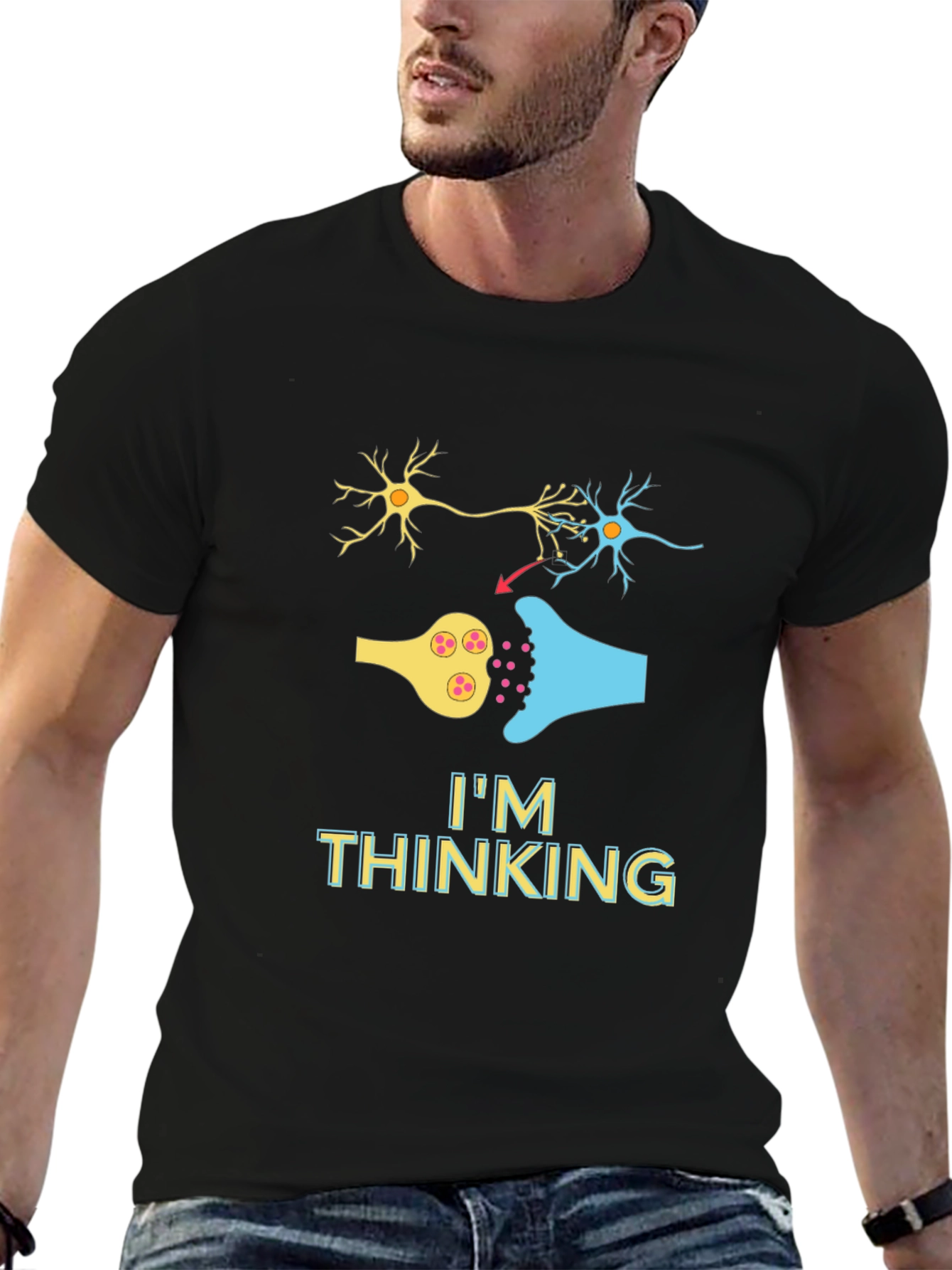 Im Thinking Neuron Graphic Tee
