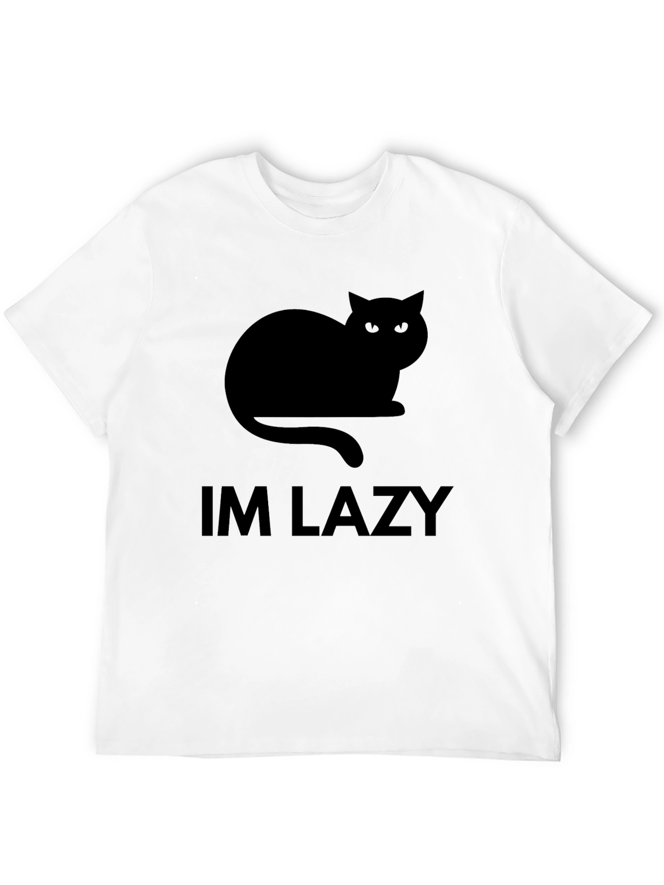 Im Lazy Cat Graphic T-Shirt