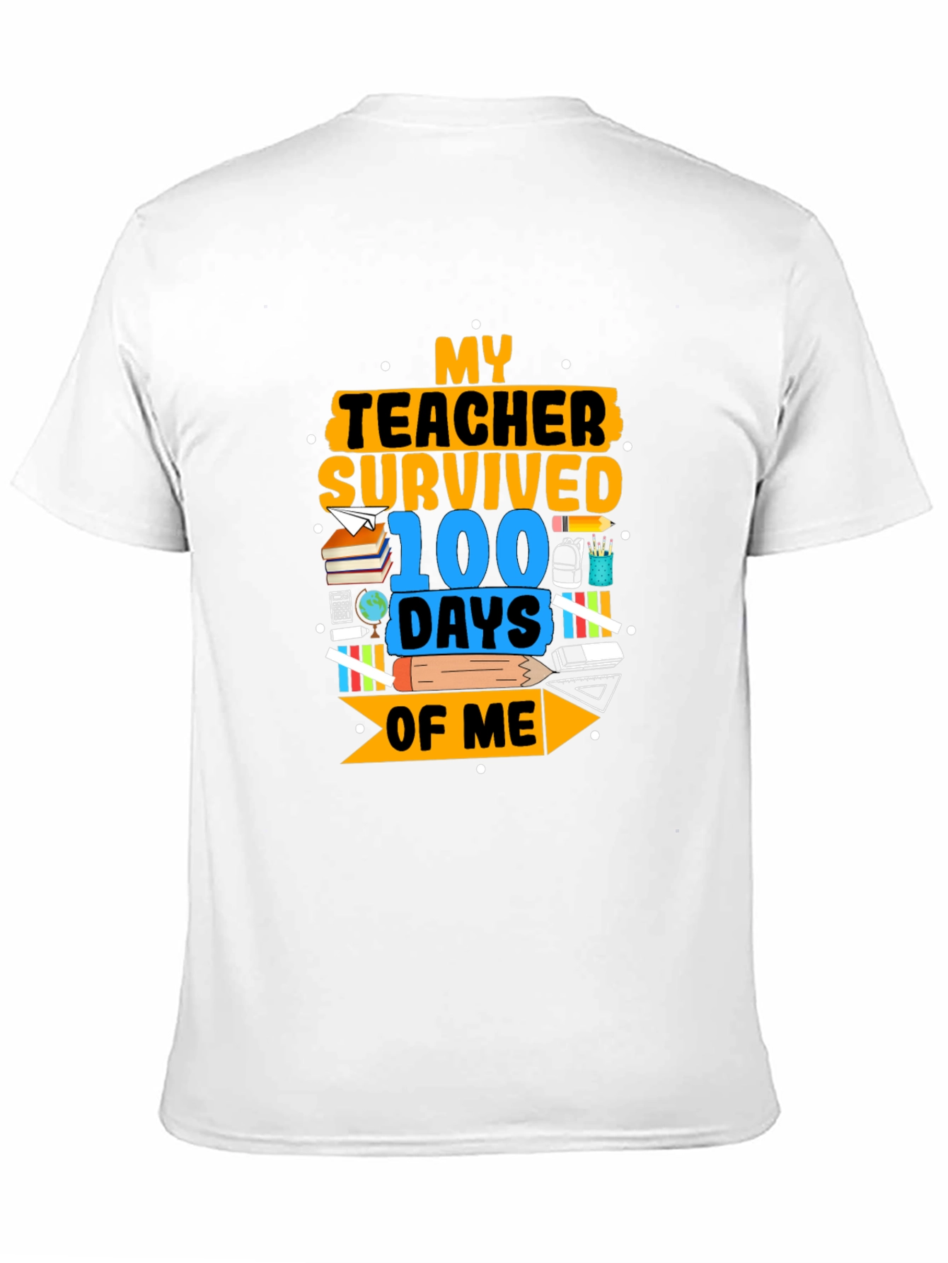 Teacher Survived 100 Days T-Shirt