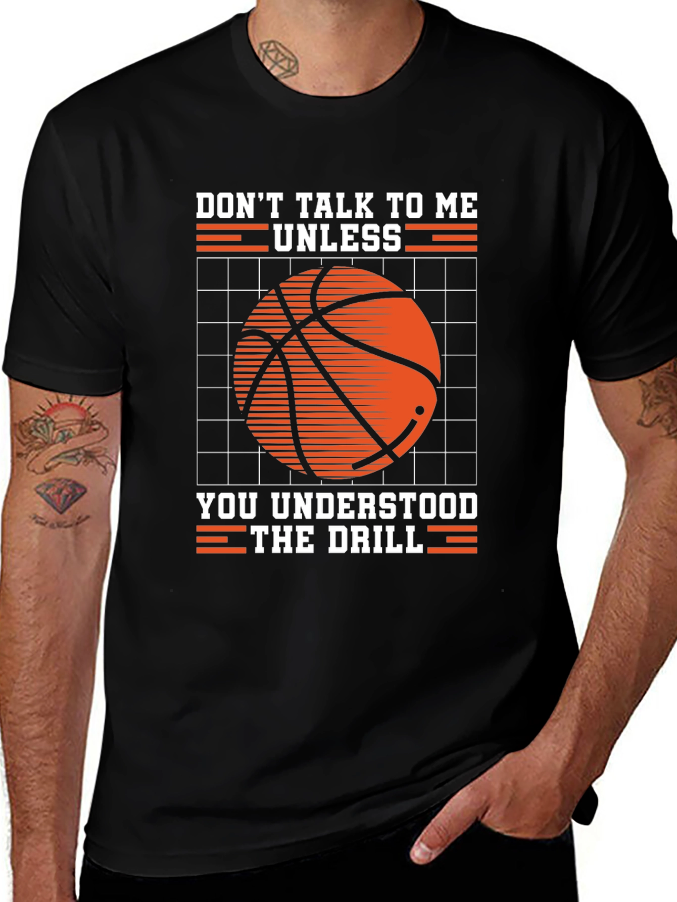 Basketball Drill T-Shirt: Dont Talk to Me Unless...
