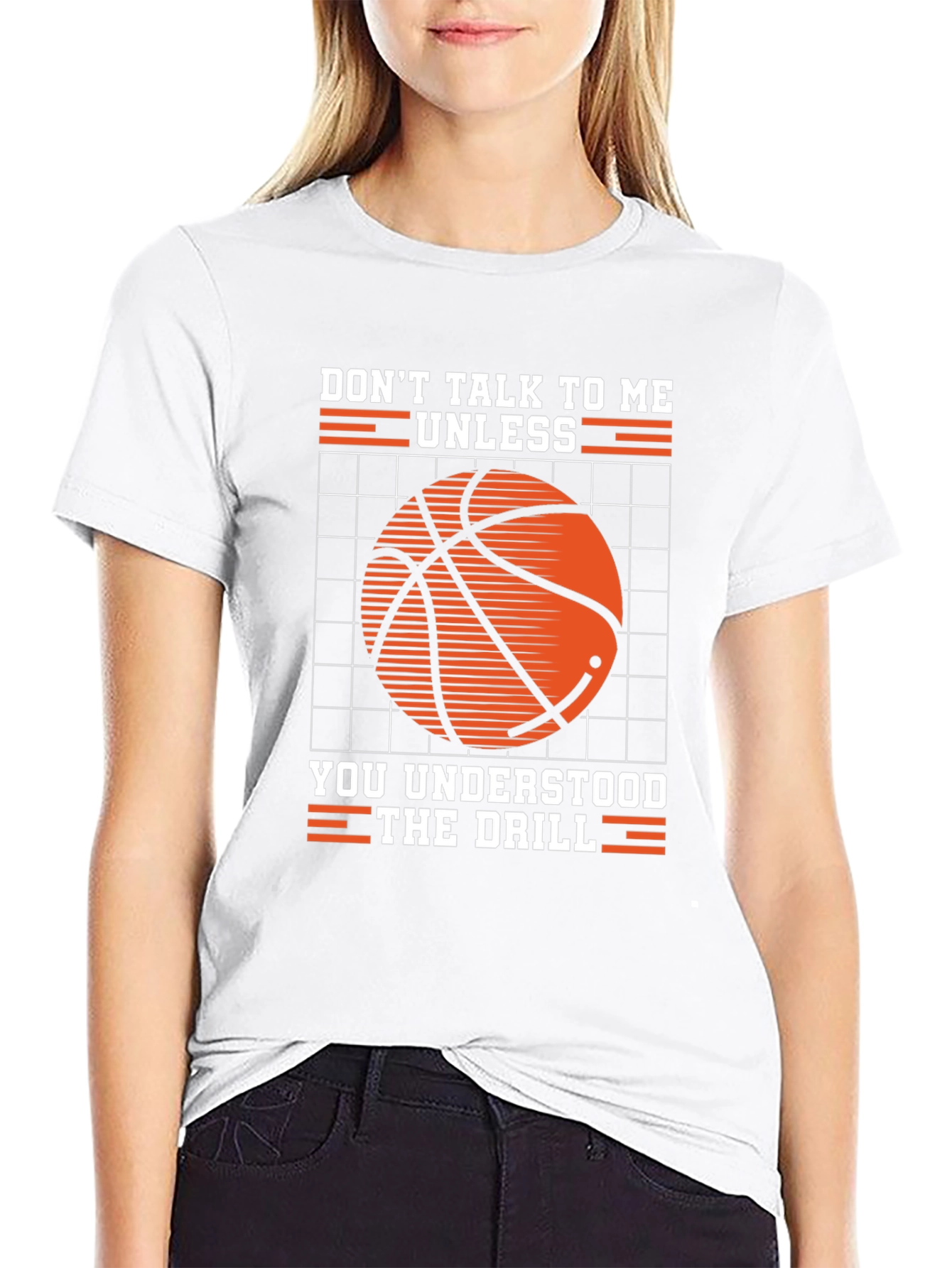Basketball Drill T-Shirt: Dont Talk to Me Unless...