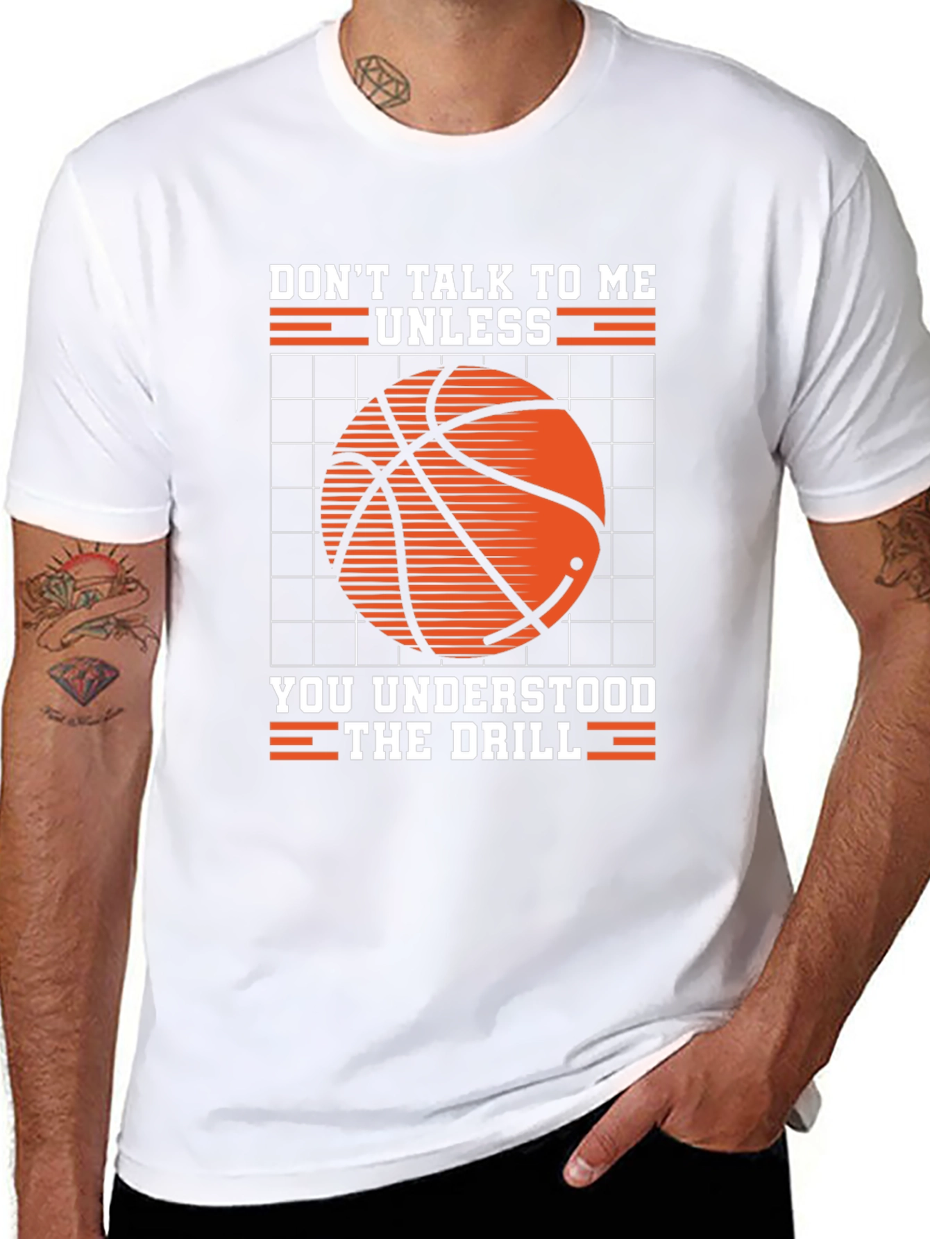 Basketball Drill T-Shirt: Dont Talk to Me Unless...