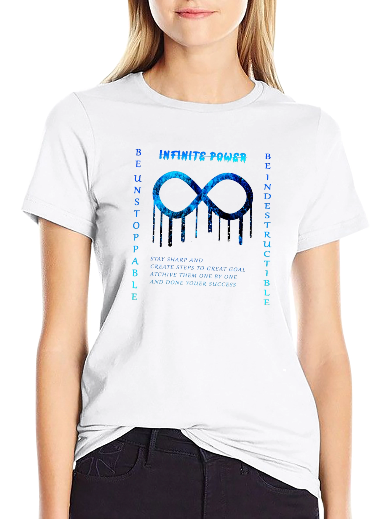 Infinite Power T-Shirt - Unstoppable & Indestructible