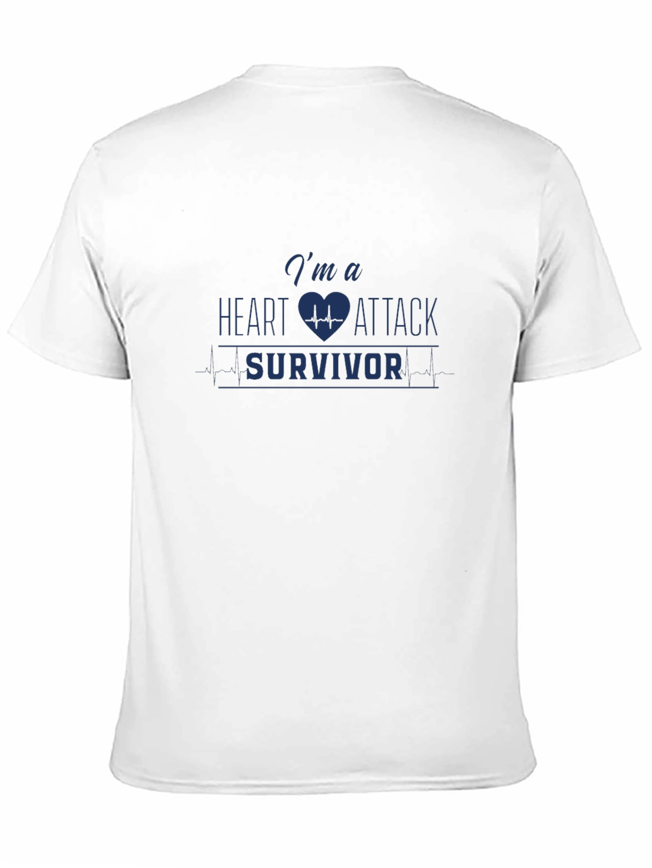 Heart Attack Survivor T-Shirt Graphic Tee