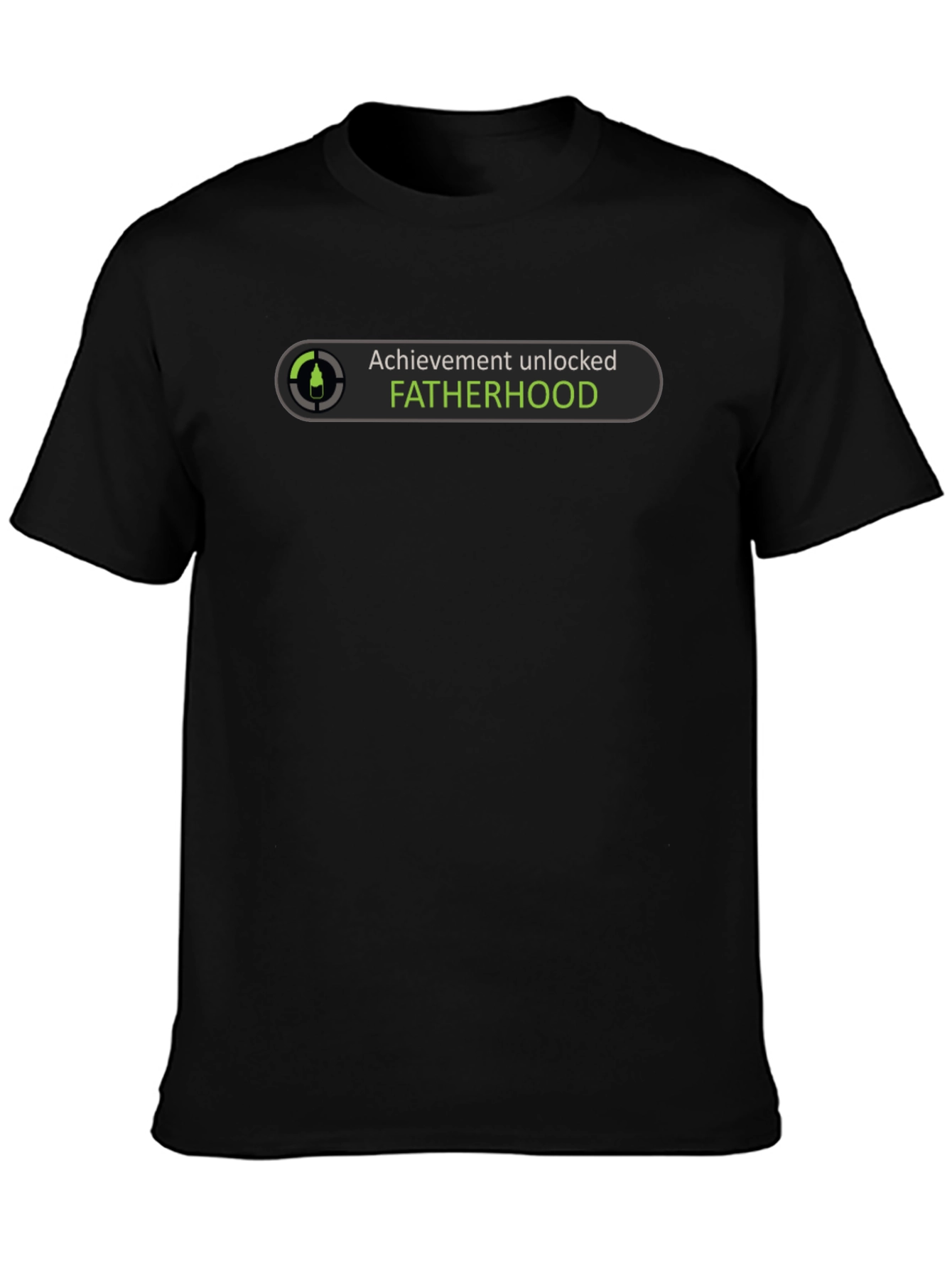 Fatherhood Achievement Unlocked Graphic Tee