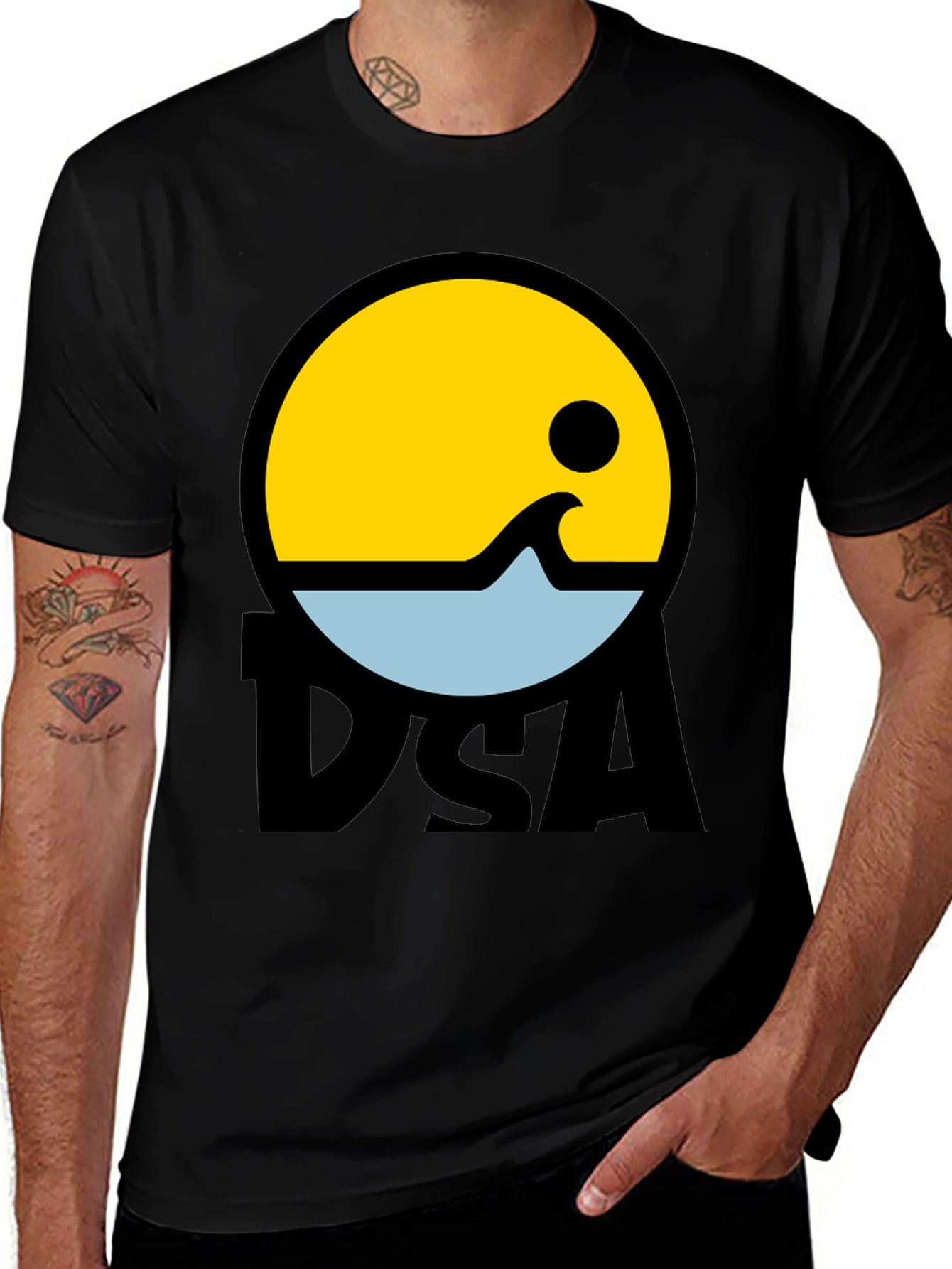 DSA Graphic Tee - Retro Style