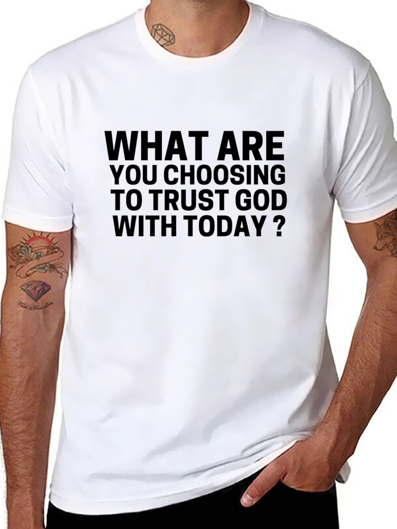 Trust God T-Shirt - Motivational Christian Apparel