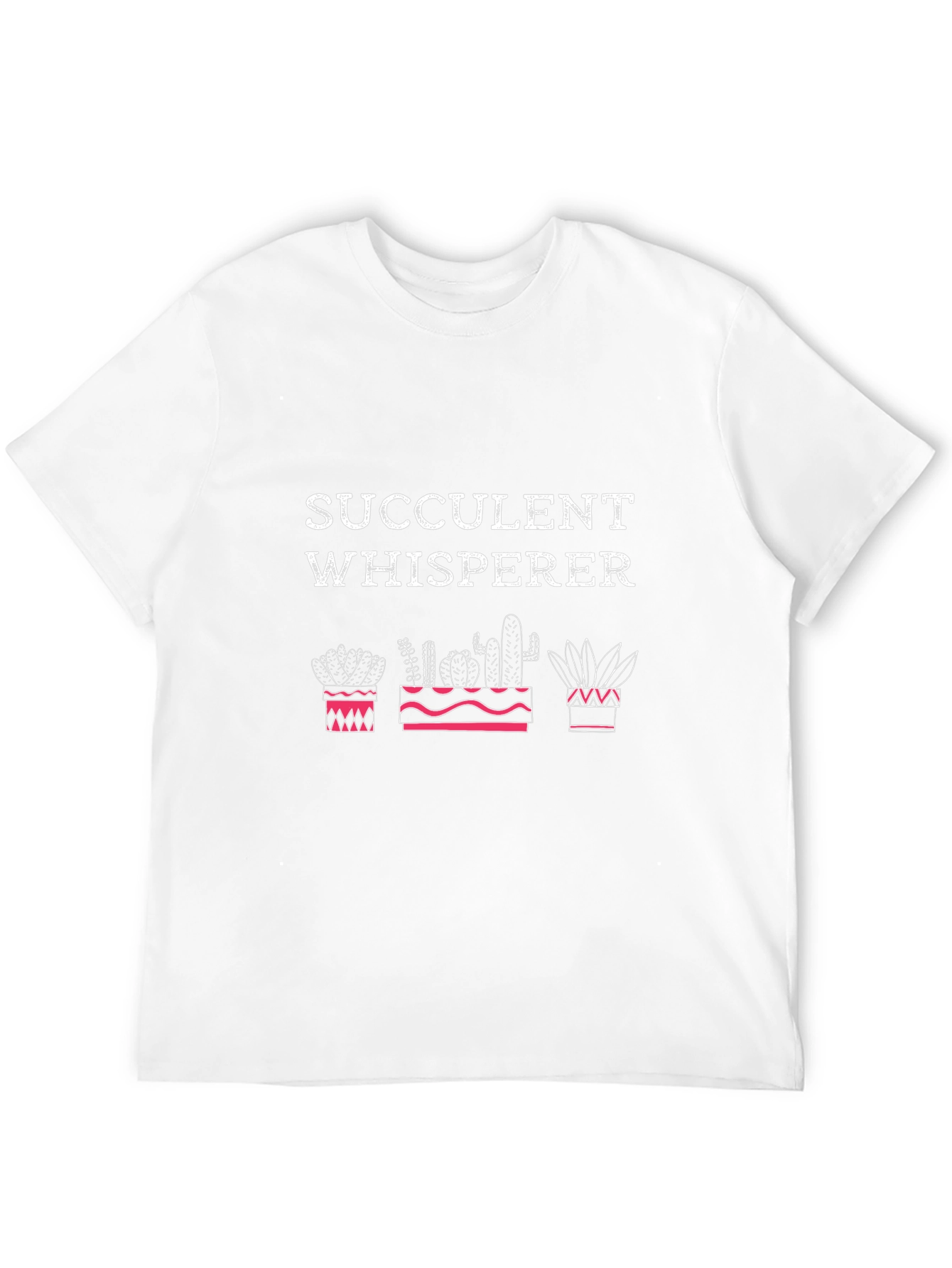 Succulent Whisperer T-Shirt - Cactus Plant Lover Tee