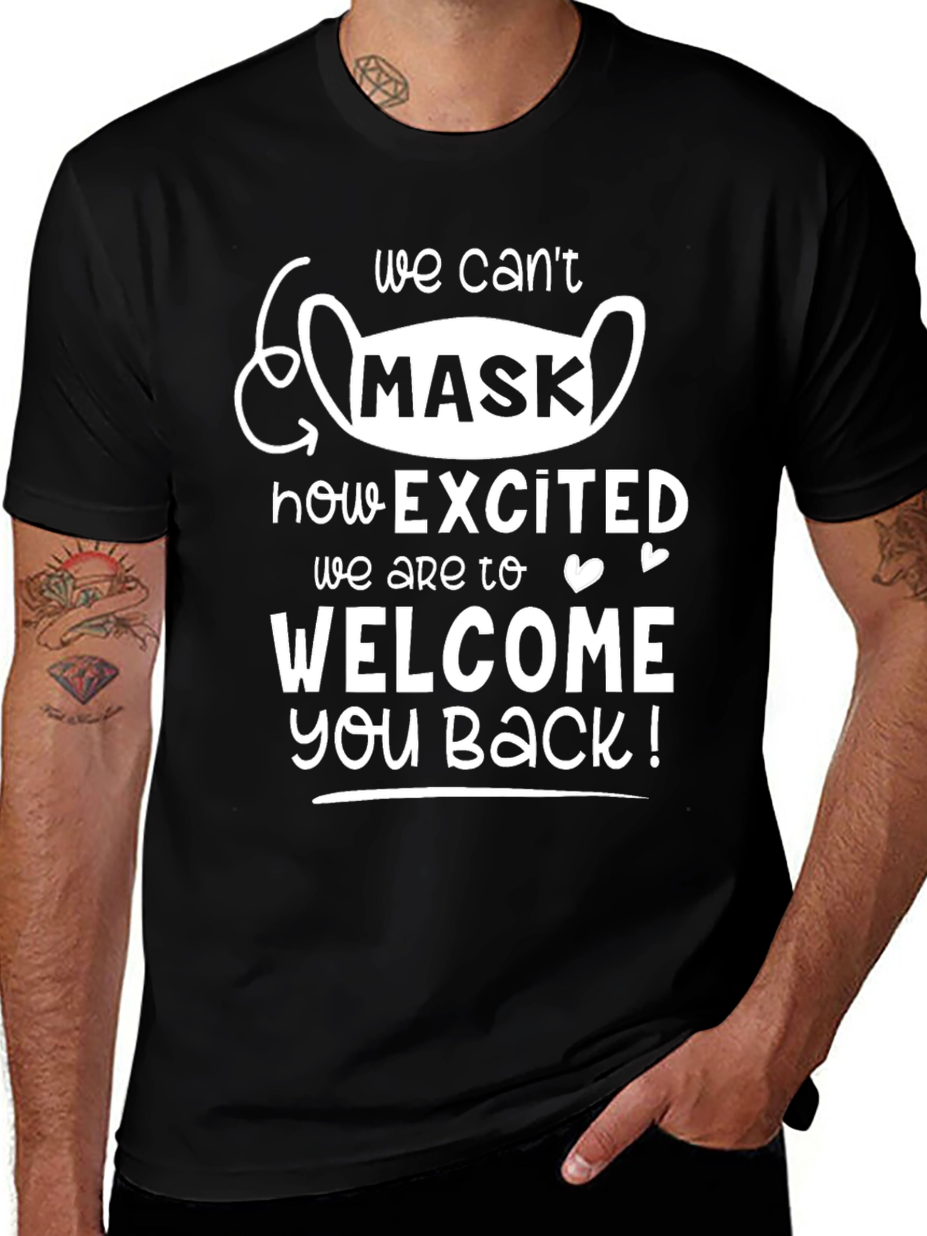 Welcome Back Mask T-Shirt