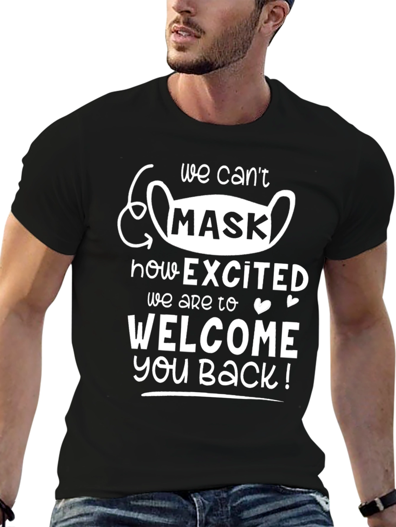 Welcome Back Mask T-Shirt