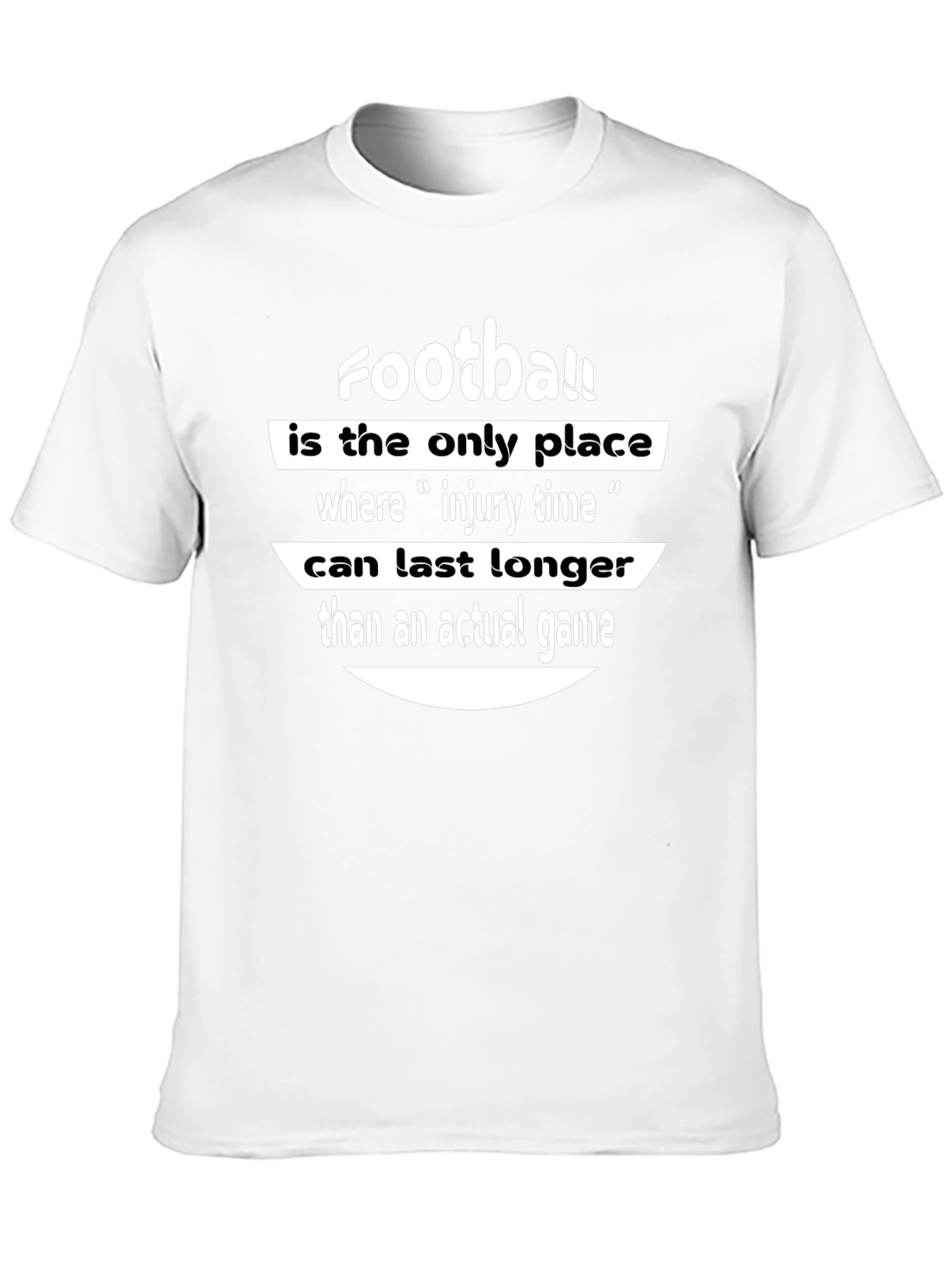 Funny Football Injury Time T-Shirt