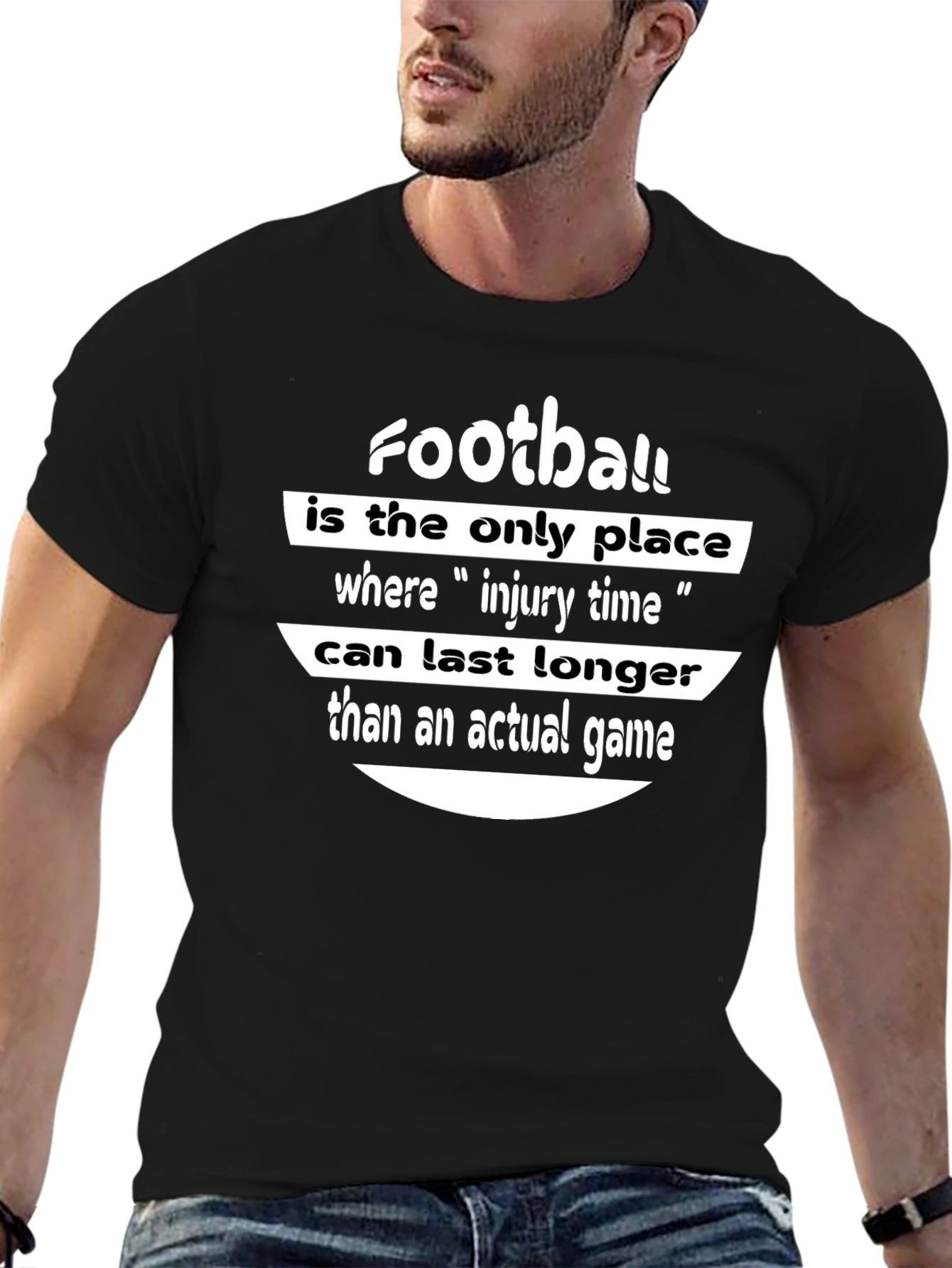 Funny Football Injury Time T-Shirt