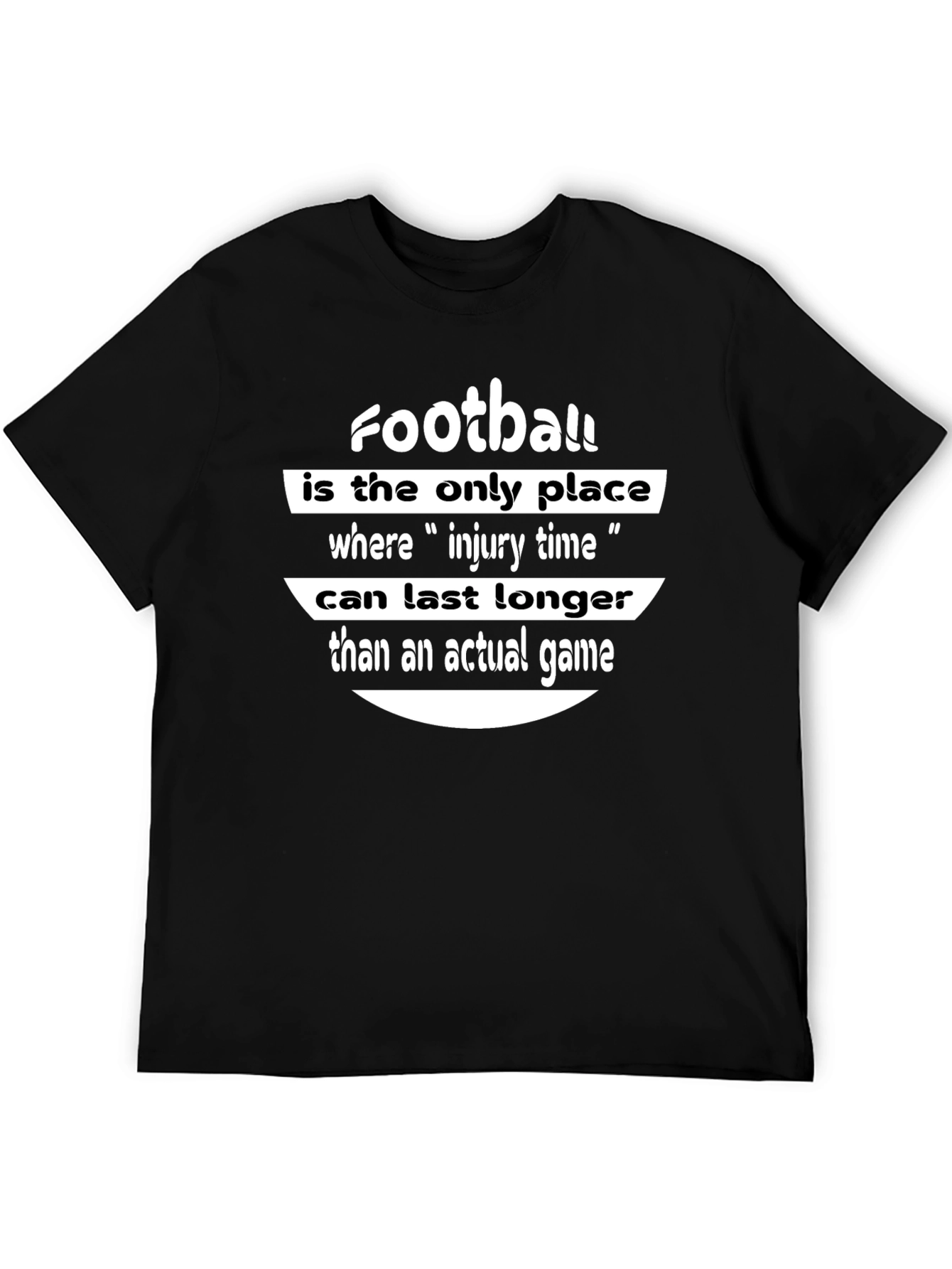 Funny Football Injury Time T-Shirt