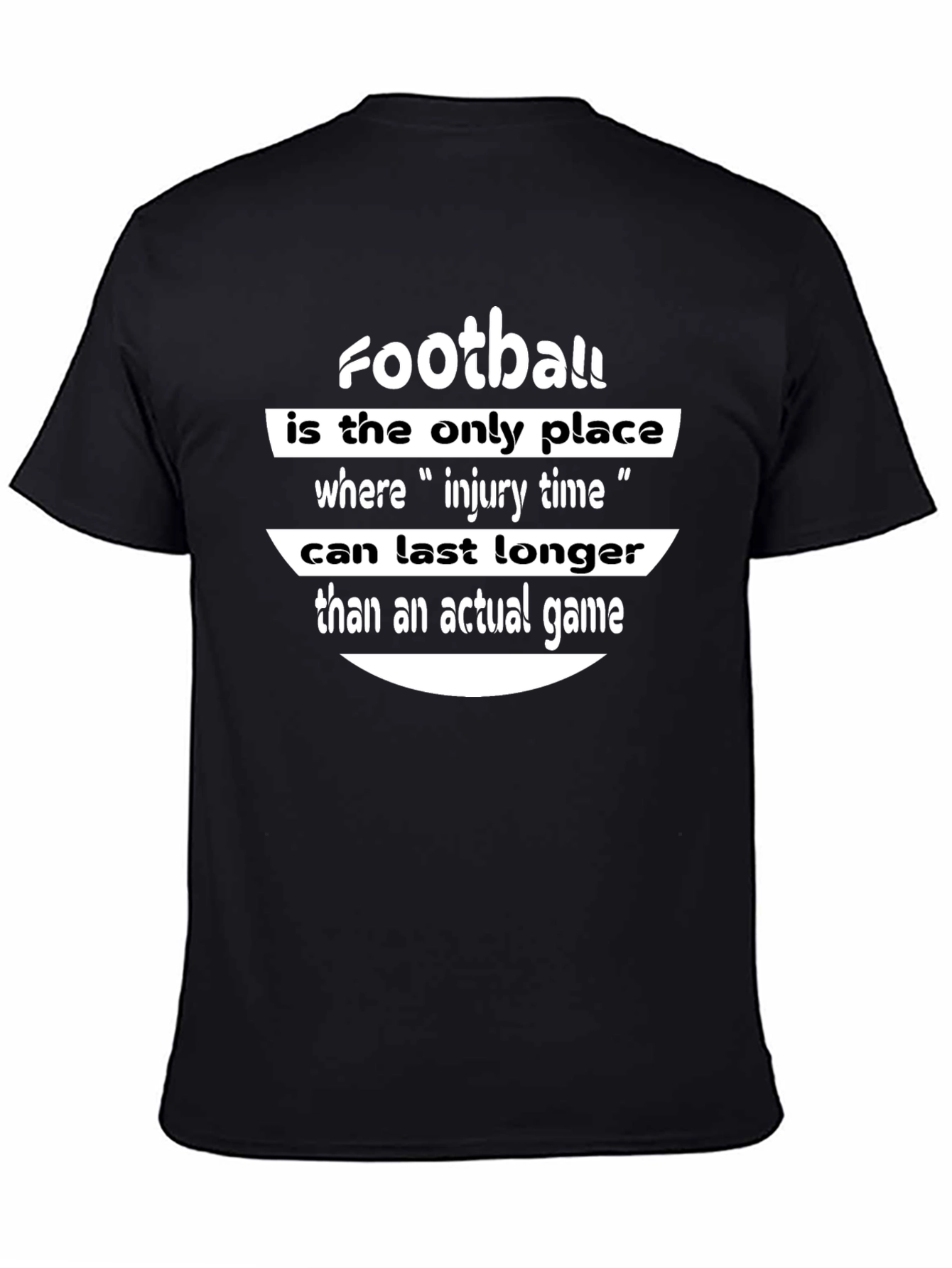 Funny Football Injury Time T-Shirt