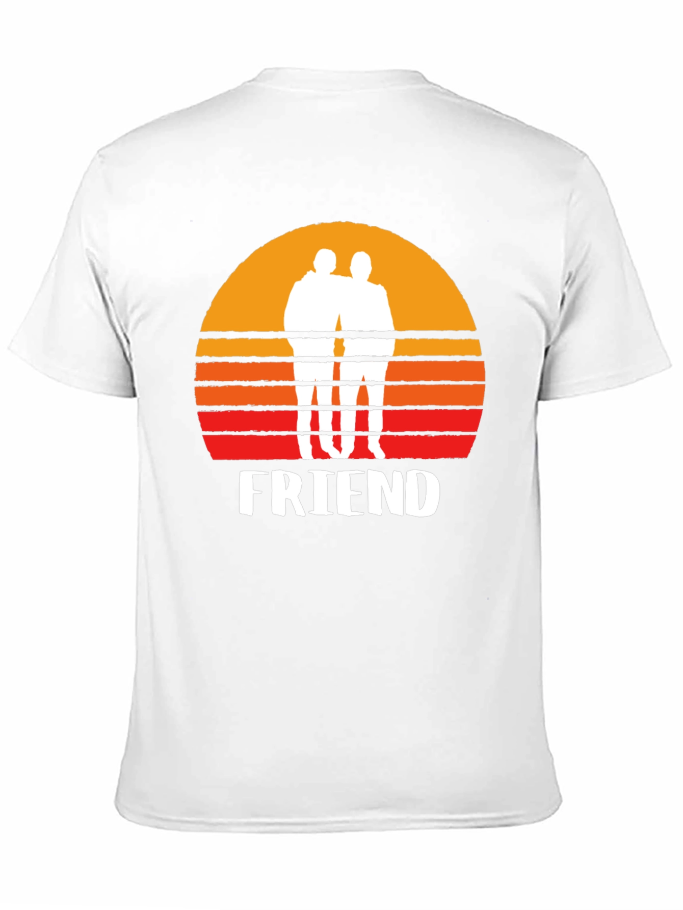 Retro Sunset Friend T-Shirt