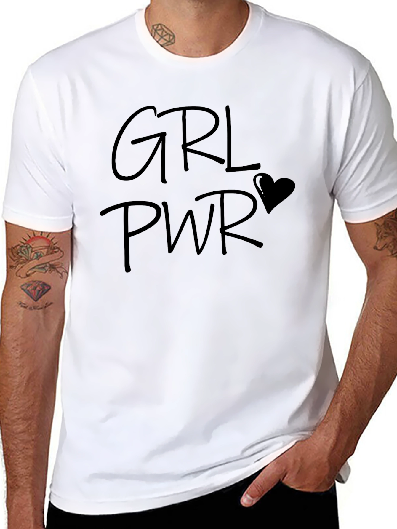 GRL PWR Graphic Tee - Empowering Womens T-Shirt