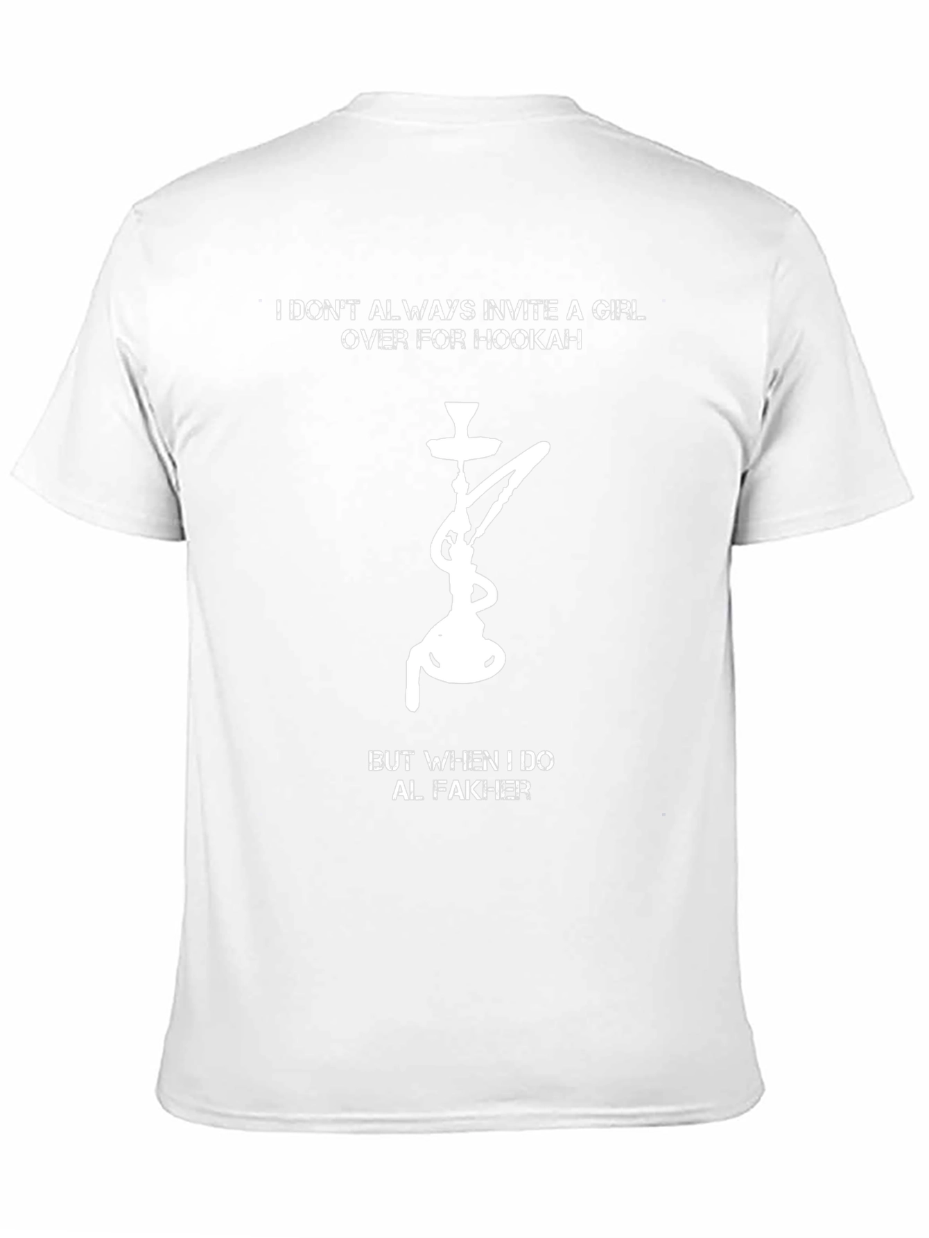 Hookah Graphic T-Shirt - Al Fakher Design