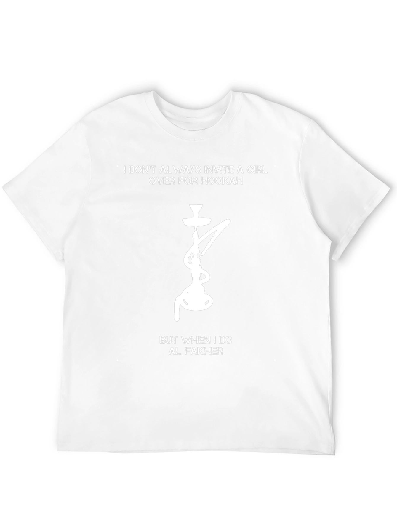 Hookah Graphic T-Shirt - Al Fakher Design