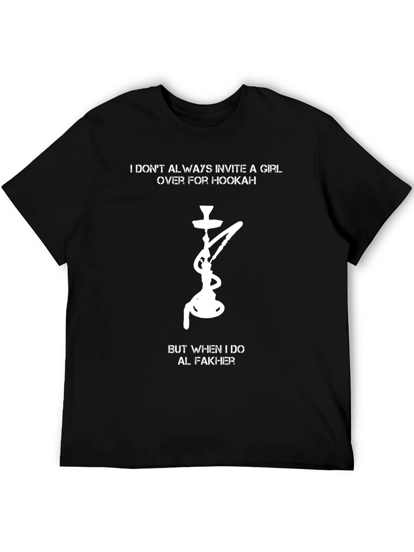 Hookah Graphic T-Shirt - Al Fakher Design