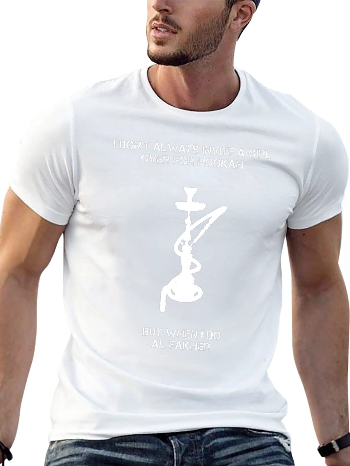 Hookah Graphic T-Shirt - Al Fakher Design