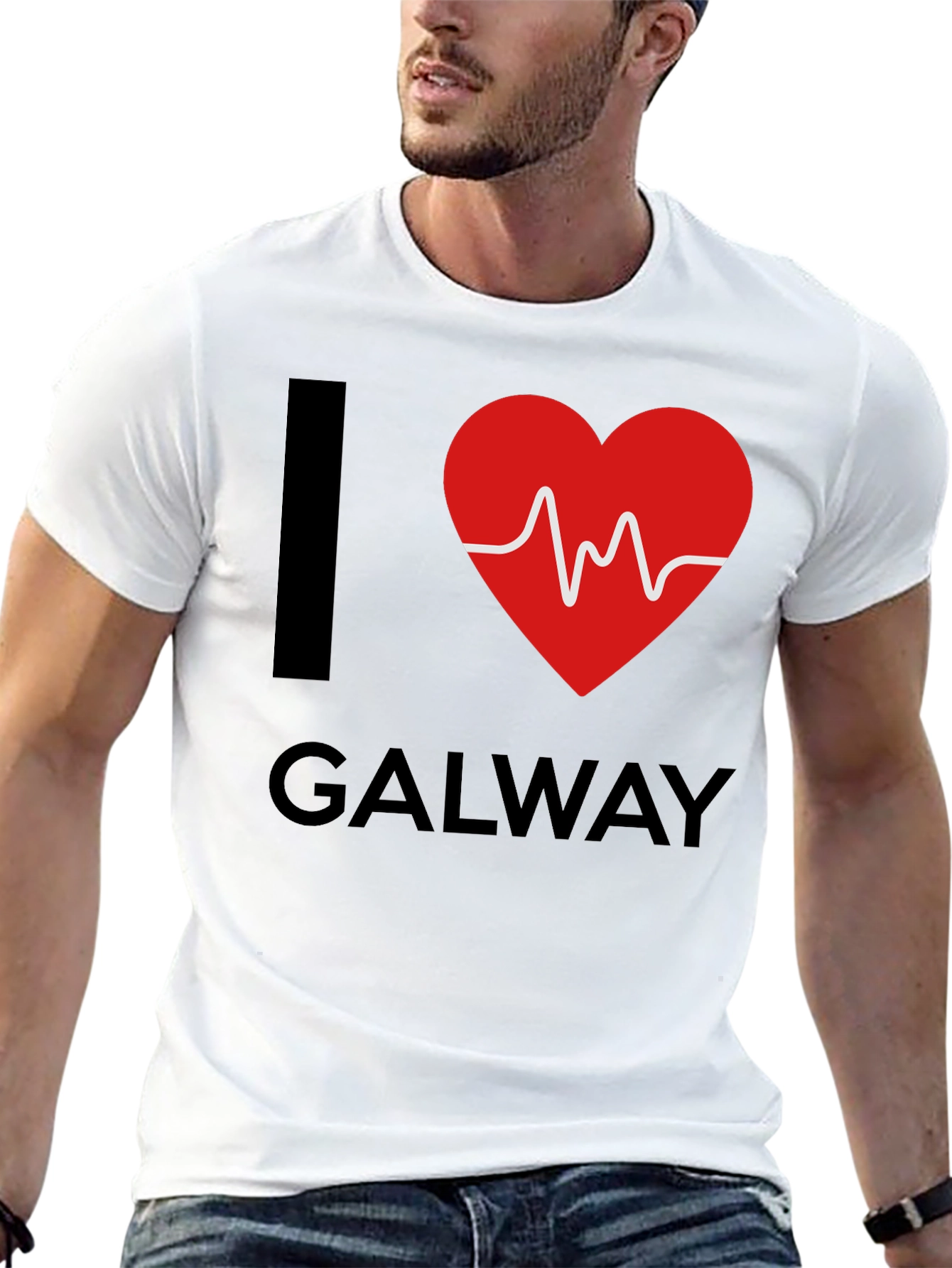 I Heart Galway T-Shirt - Black