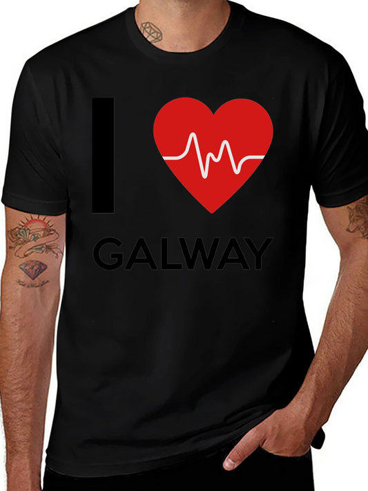I Heart Galway T-Shirt - Black