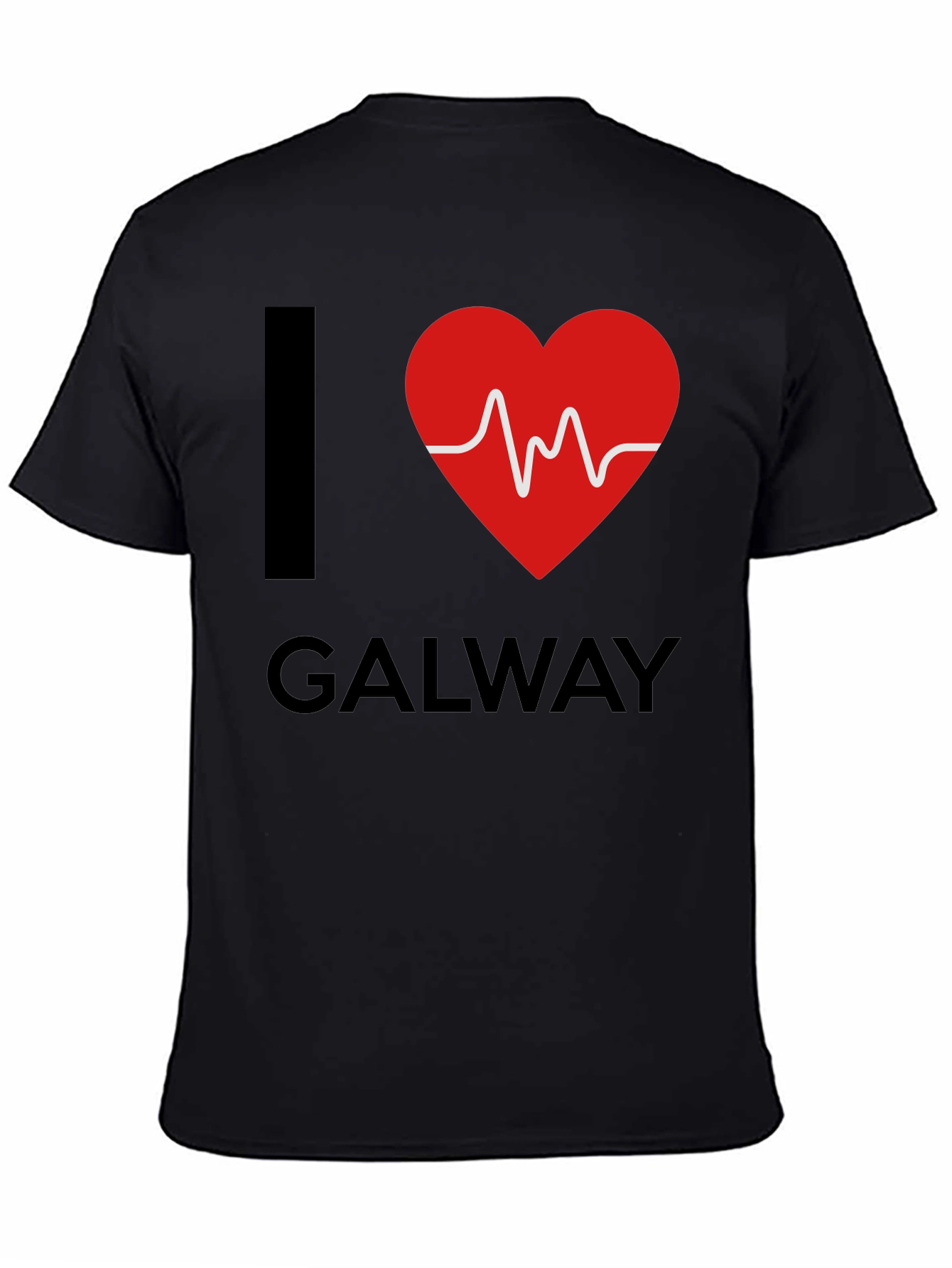 I Heart Galway T-Shirt - Black