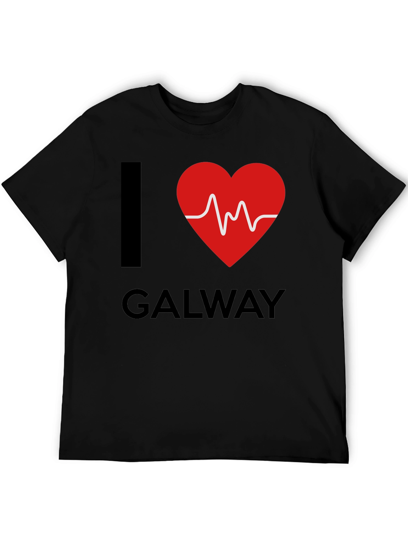 I Heart Galway T-Shirt - Black