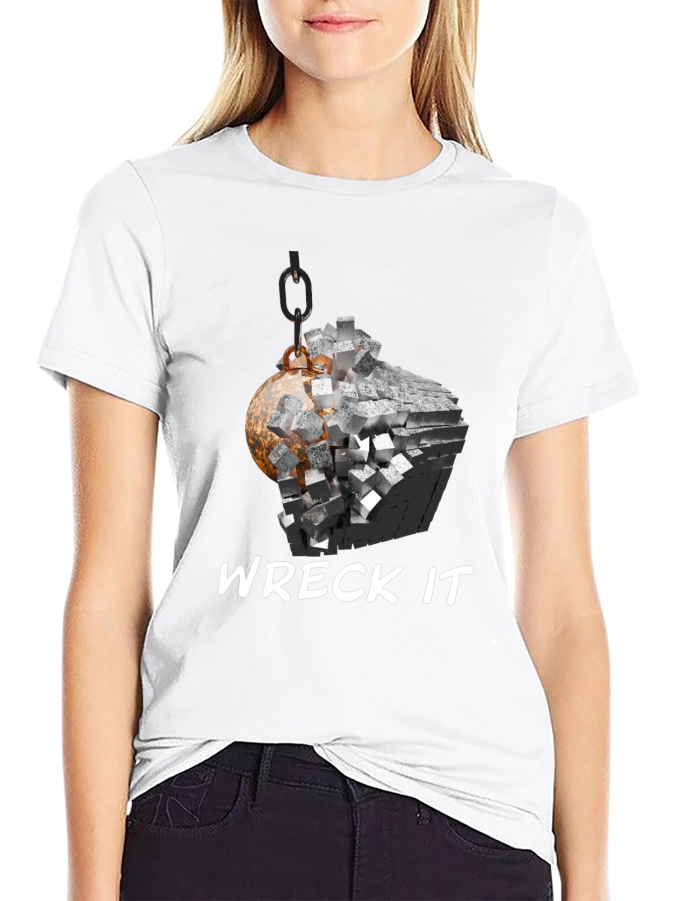 Wreck It Graphic Tee - Demolition Ball