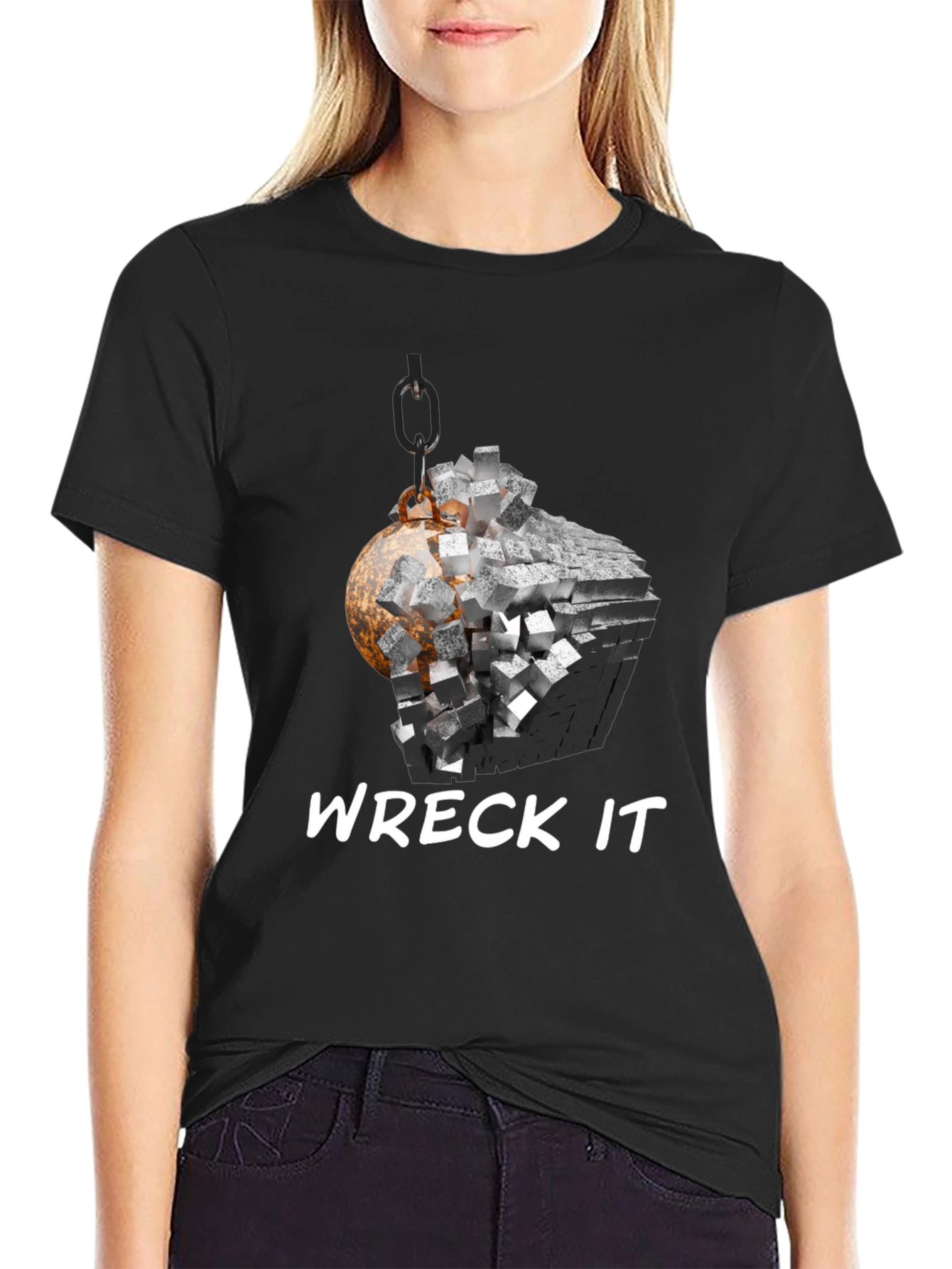 Wreck It Graphic Tee - Demolition Ball