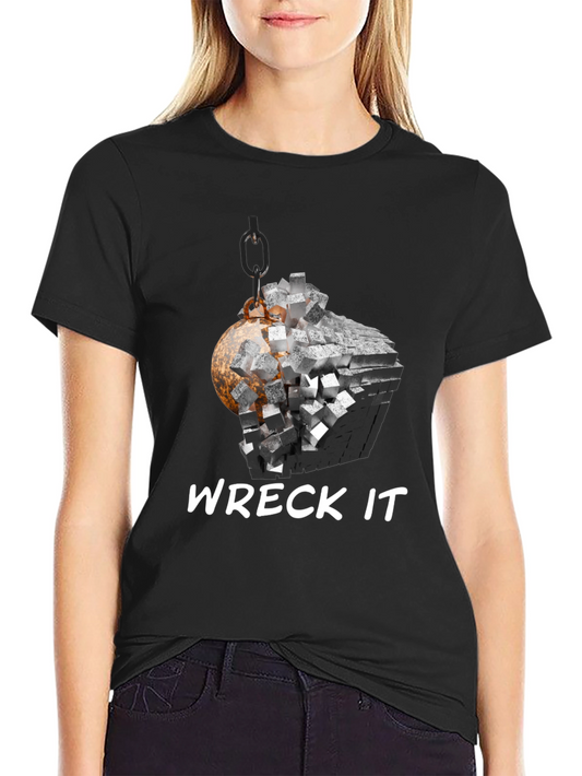Wreck It Graphic Tee - Demolition Ball